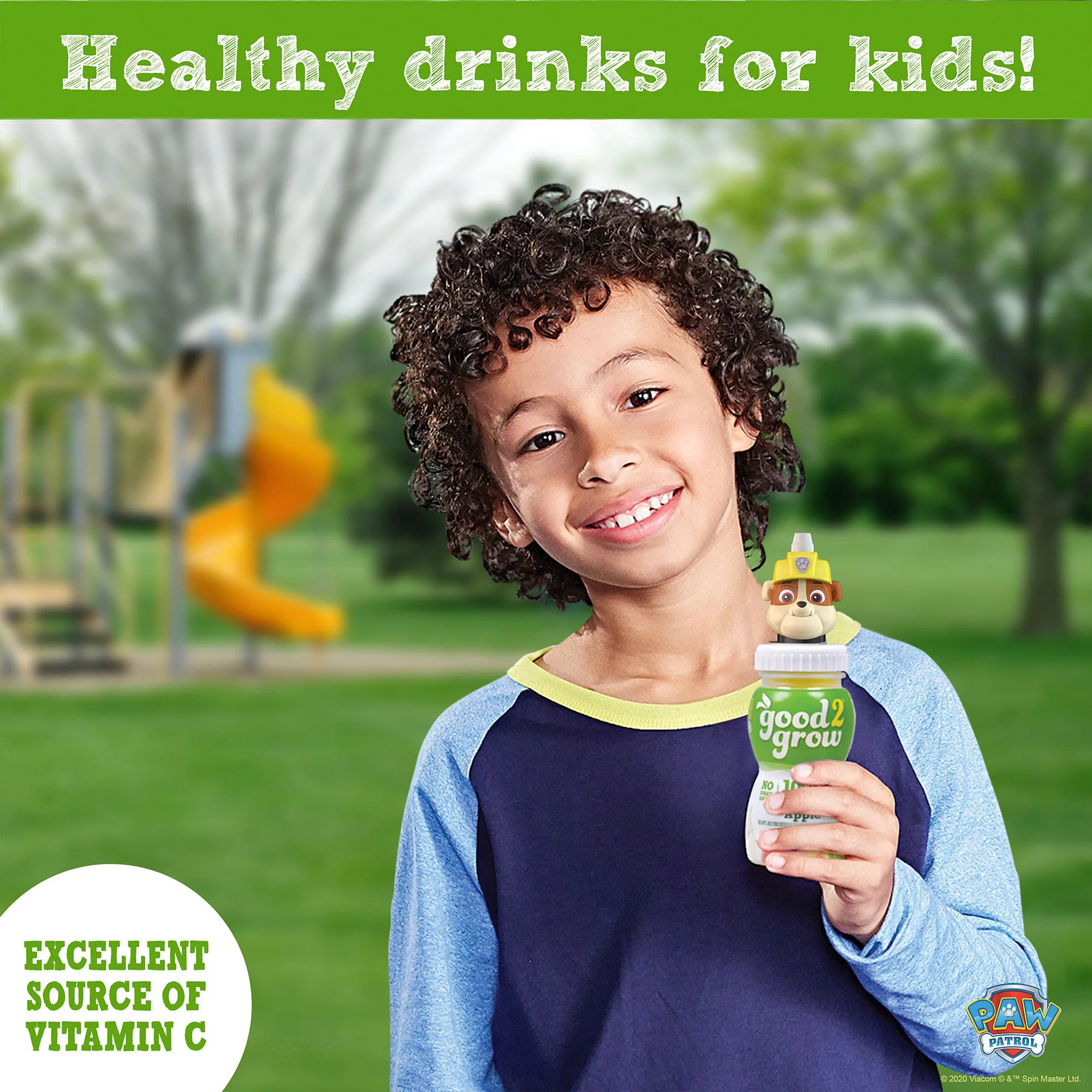 good2grow Character 6 Pack 100% Apple Juice Paw Patrol (Tops Vary), 6oz