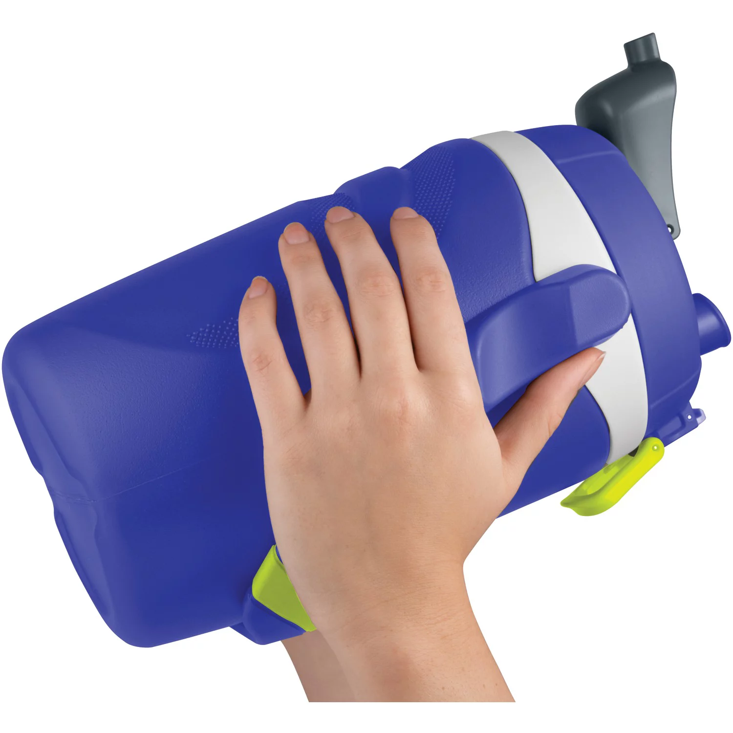 Thermos Hydration 64 oz Blue Solid Print Foam Water Bottle