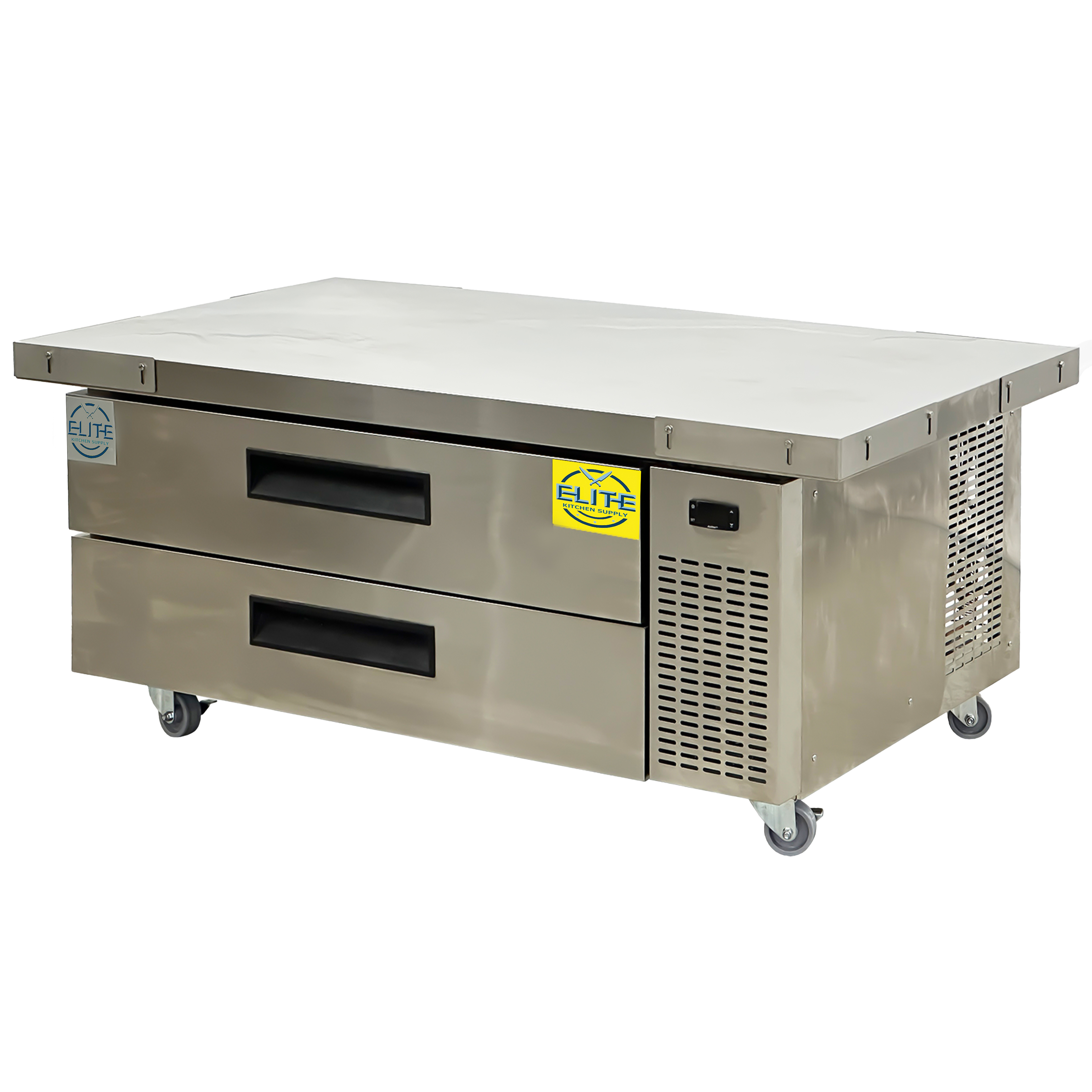 60 in. Two-Drawer Commercial Refrigerated Chef Base, Kitchen Fridge, NSF Certified 110V