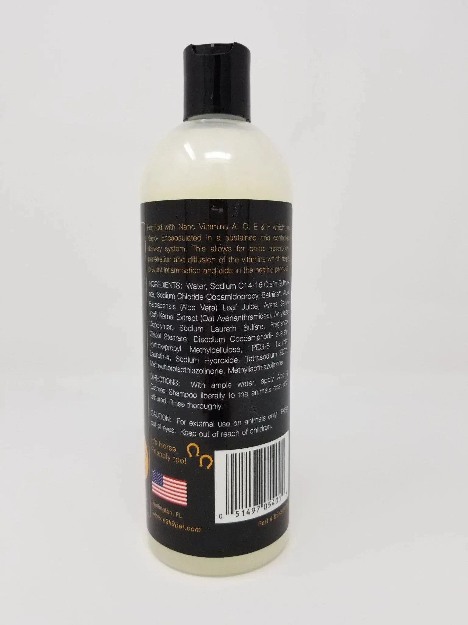 E3 Aloe Oatmeal Shampoo - Canine 16oz