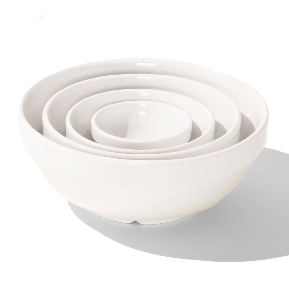 Made In Cookware - Mise en Place Bowls - 4 Sizes - Set of 4 (White)
