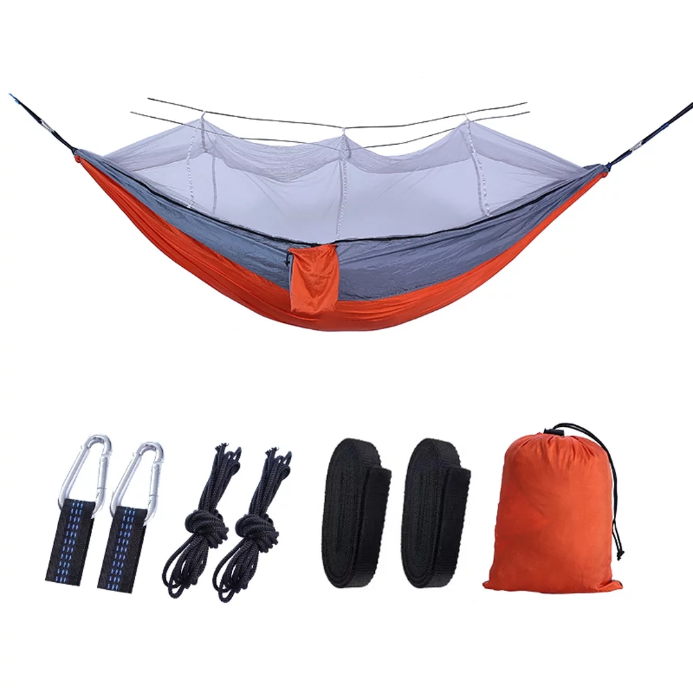Portable Hammock with Mosquito Net Lightweight and Durable, Perfect for Outdoor Relaxation
