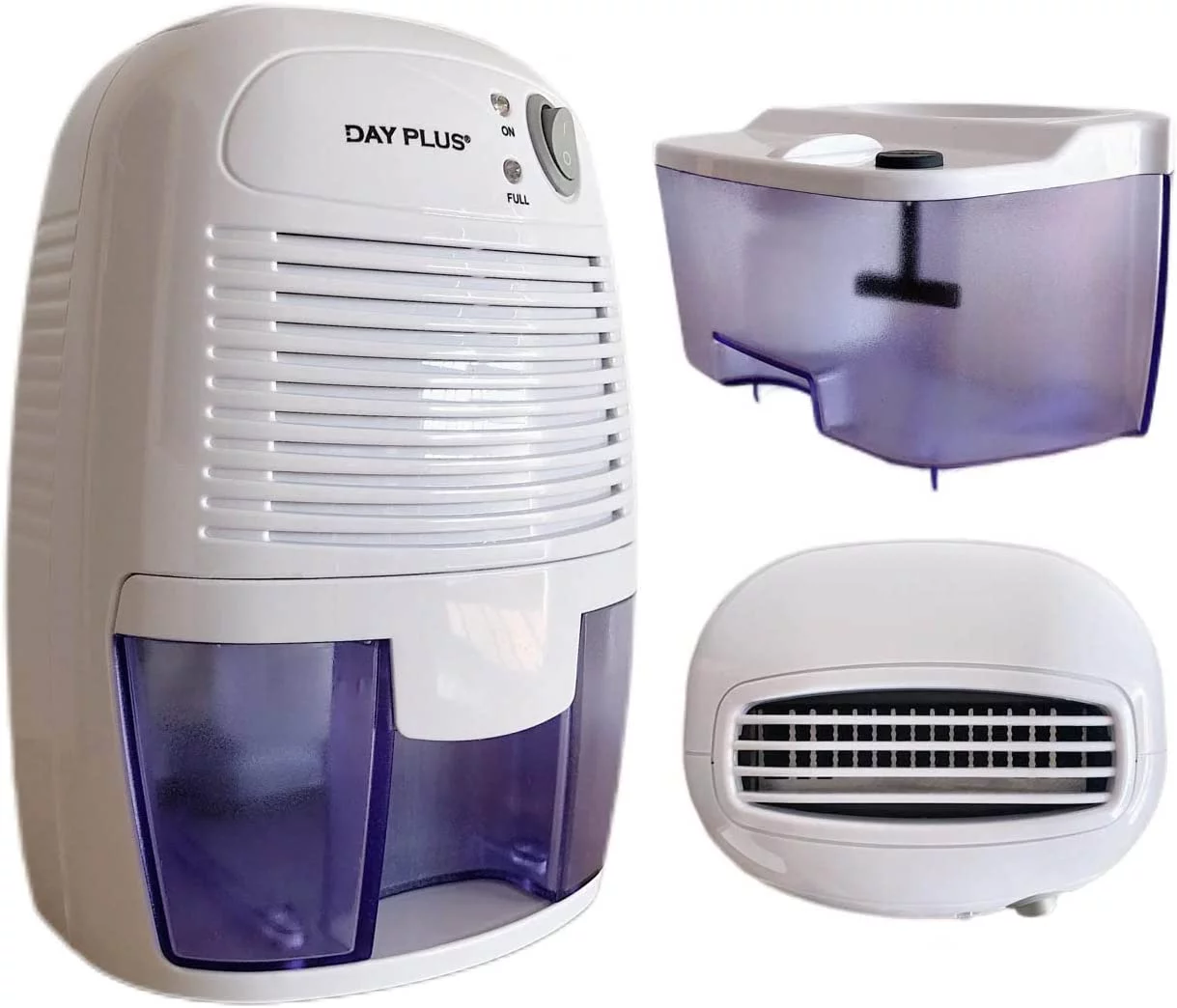 Bowoshen Powerful Mini Dehumidifier Top Moisture Absorber for 215 Sq ft Spaces US