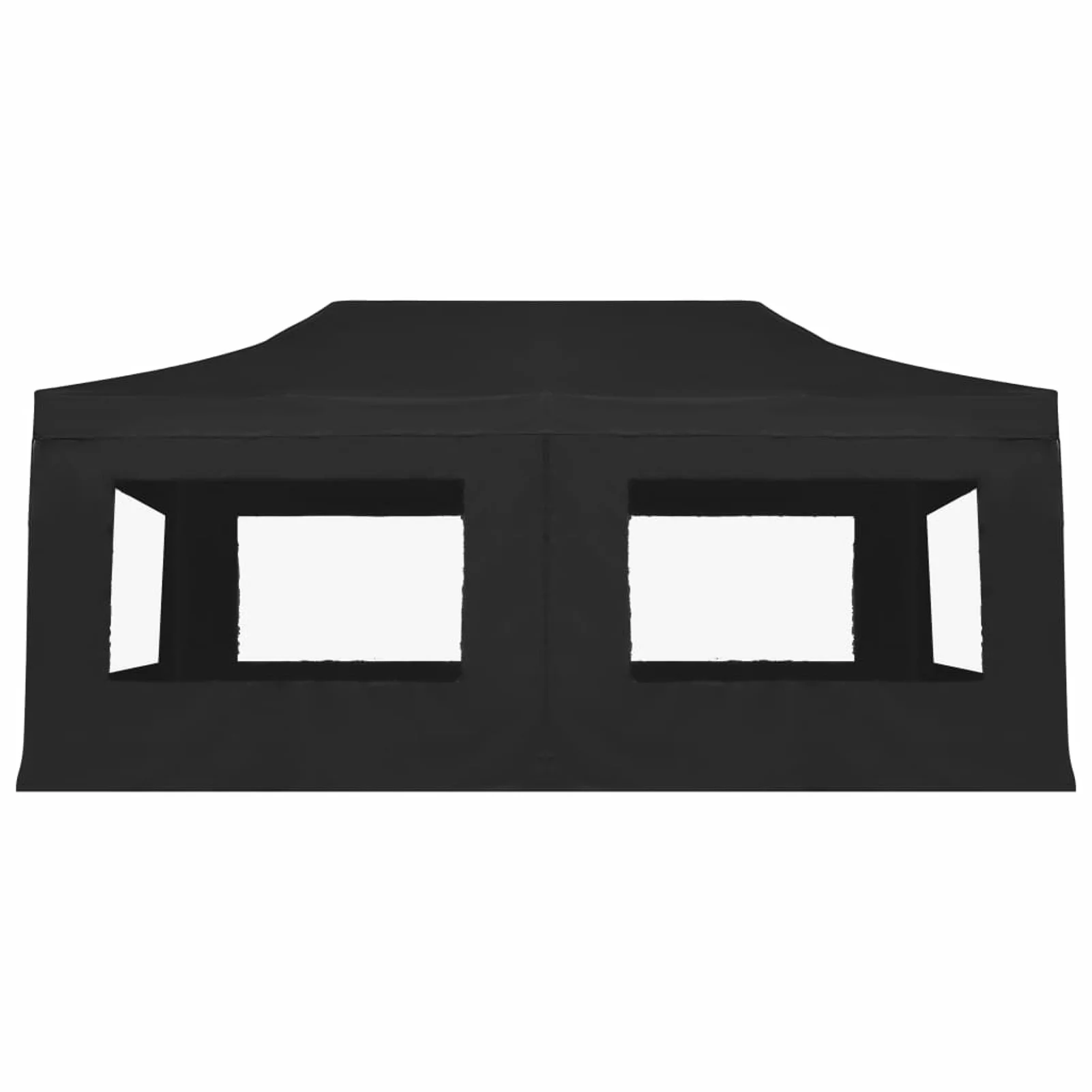 Tomshoo Professional Folding Party Tent with Walls Aluminum 19.7'x9.8' Anthracite