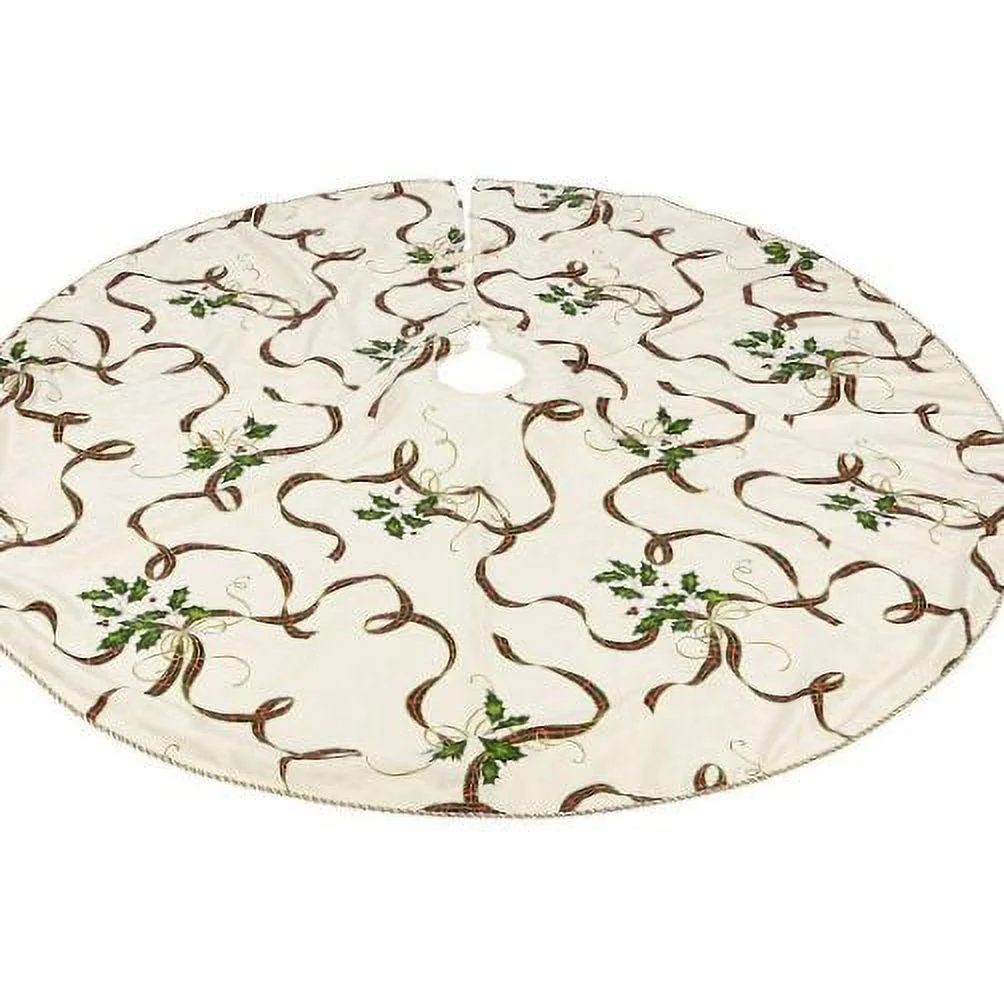 Lenox Holiday Nouveau Multi-Color Tree Skirt, 60