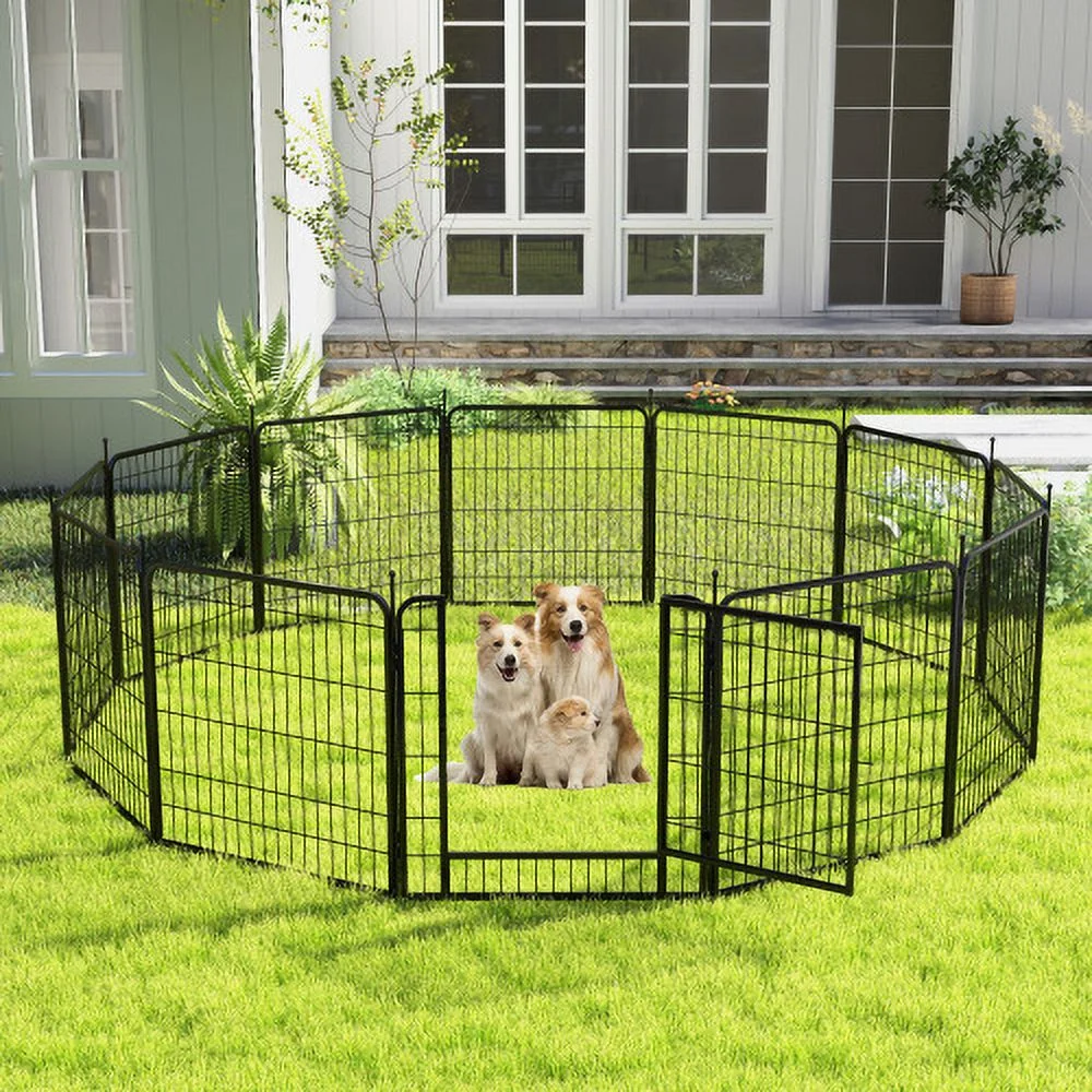 Pet Playpen, Pet Dog Fence Playground, Camping, 32