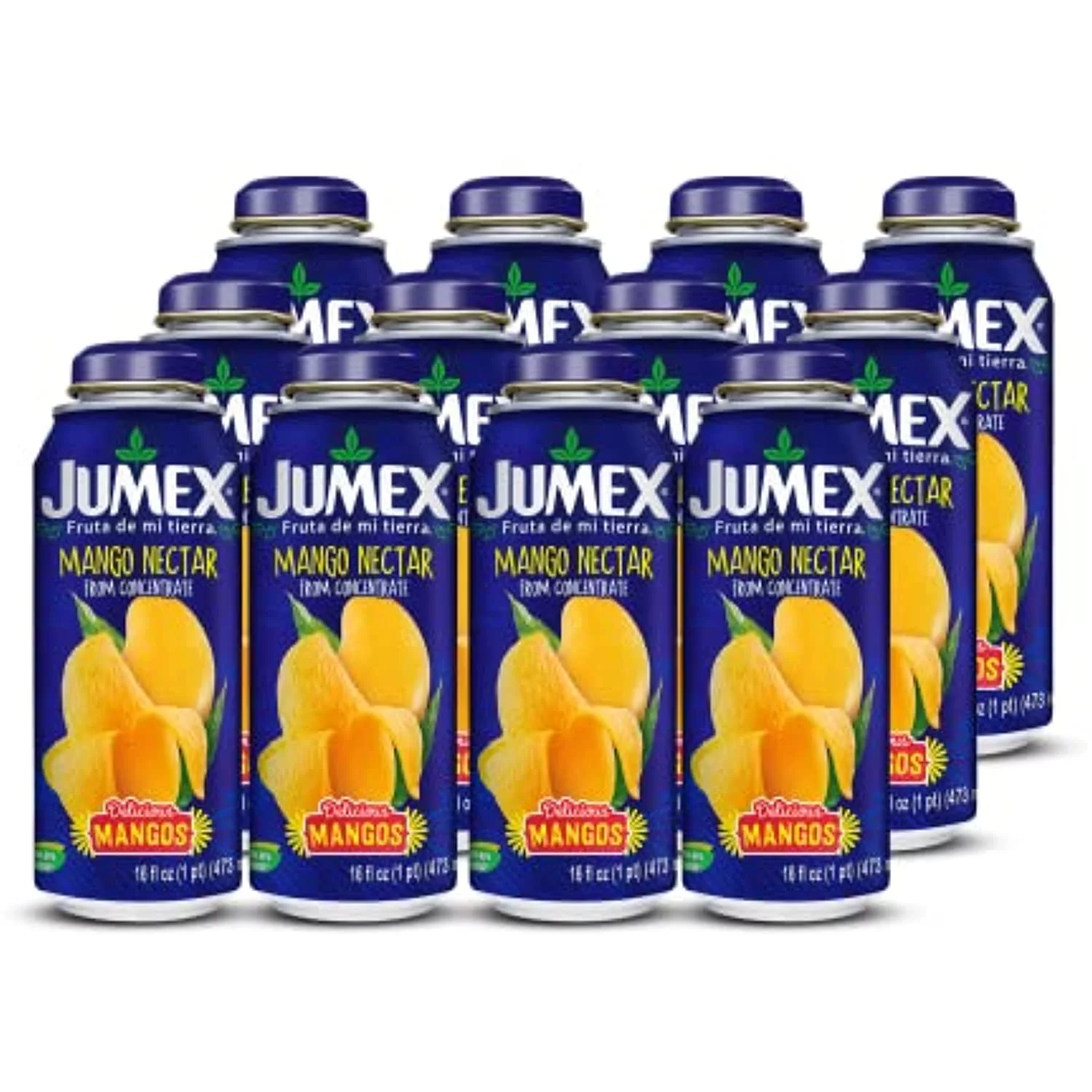 Jumex Lata Botella Mango, 16 Ounce (Pack Of 12)