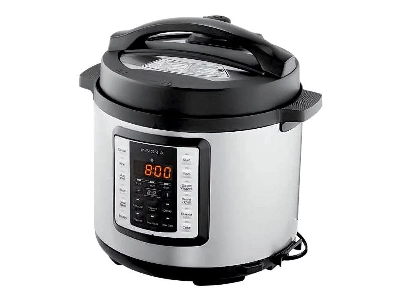 Insignia NS-MC60SS8 - Multi cooker - 6 qt - stainless steel