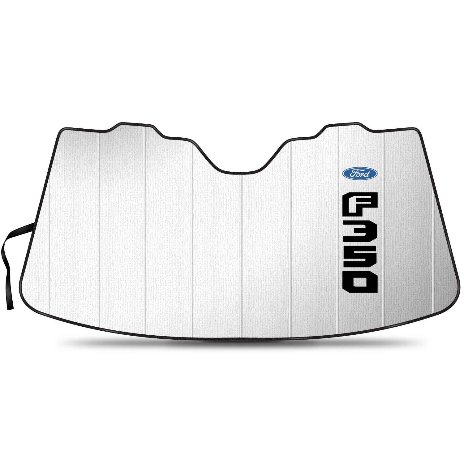 Ford F350 2015 up Universal Fit Enforced Stand-Up Auto Windshield Sun Shade at Jumbo Size 59