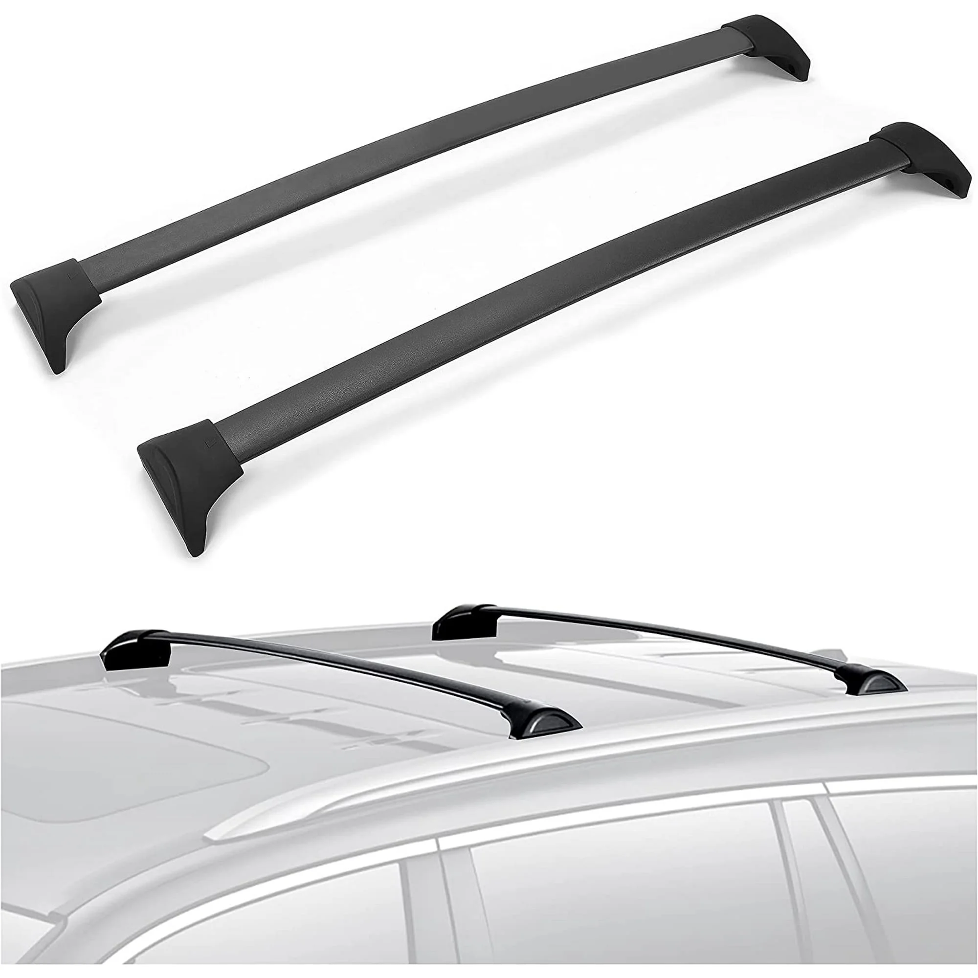 Kojem Roof Racks Crossbars for Honda Pilot 2016- 2022 Aluminum Cargo Carrier 08L04-TG7-10