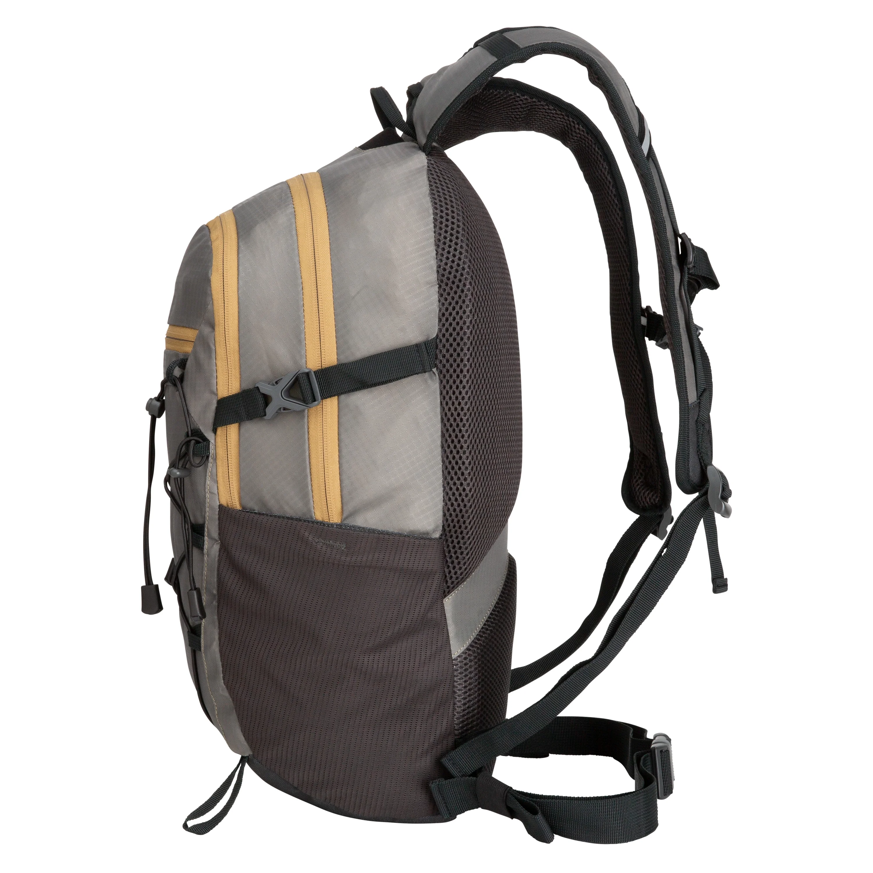 Ozark Trail 17 L Camping, Hiking, Mountaineering, Technical Backpack, Gray, Unisex
