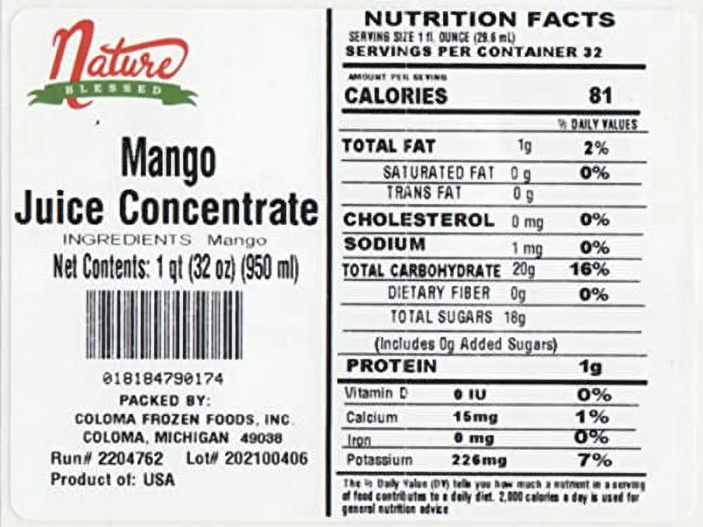 Pure (Clarified) Fruit Juice Concentrate - 2 Quarts (1/32 Fl Oz Bottes), Wine, Ale, Mead, Brewing