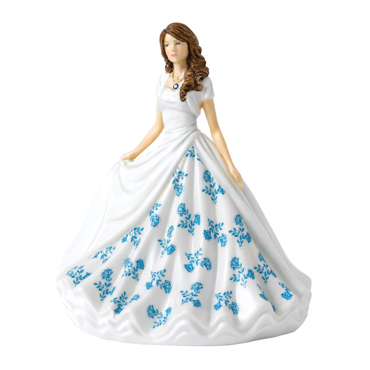 Royal Doulton 2018 Birthstone Petites September Sapphire Figurine HN5905