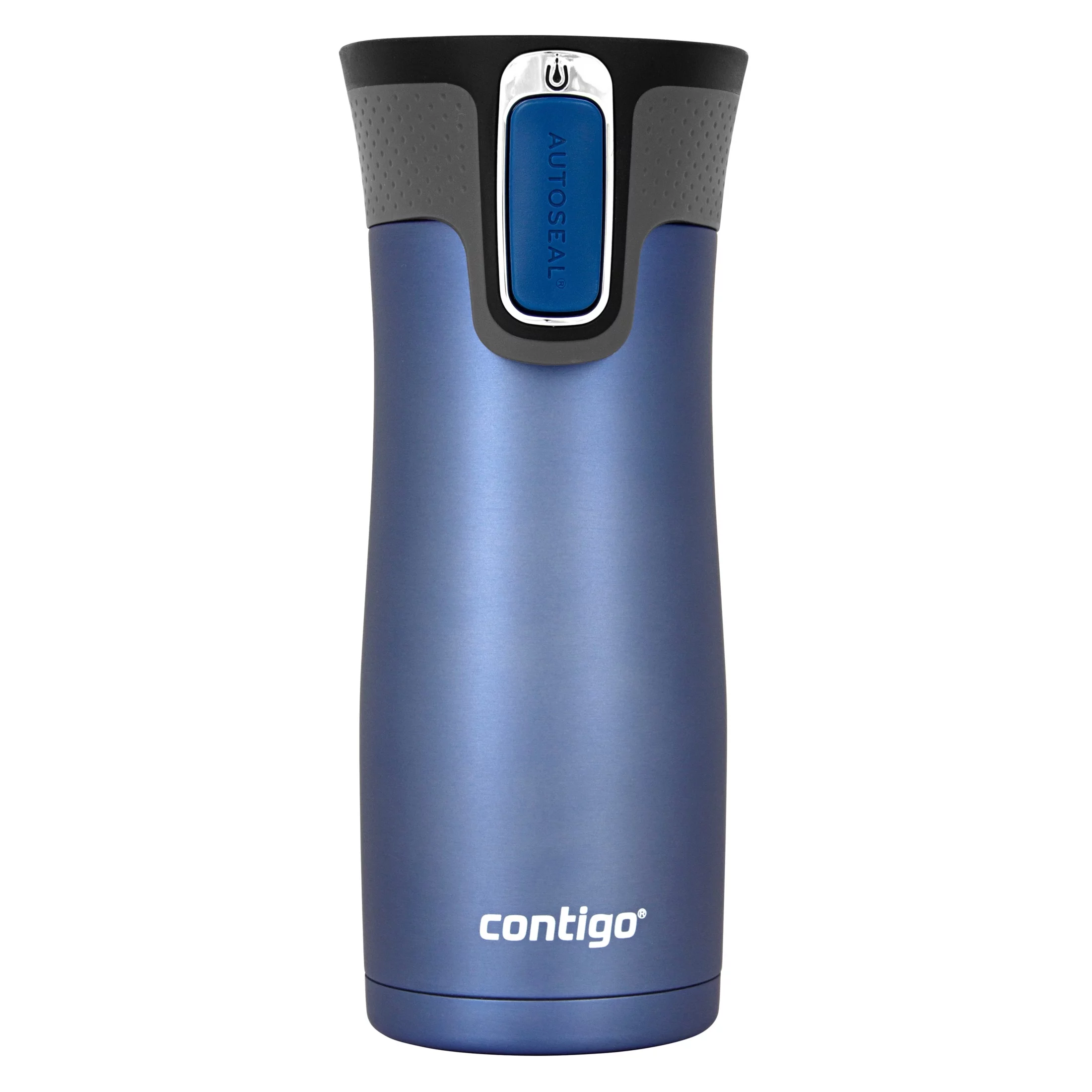 Contigo Autoseal West Loop Insulated Stainless Steel Travel Mug with Easy-Clean Lid, 16 oz., Monaco Transmatte