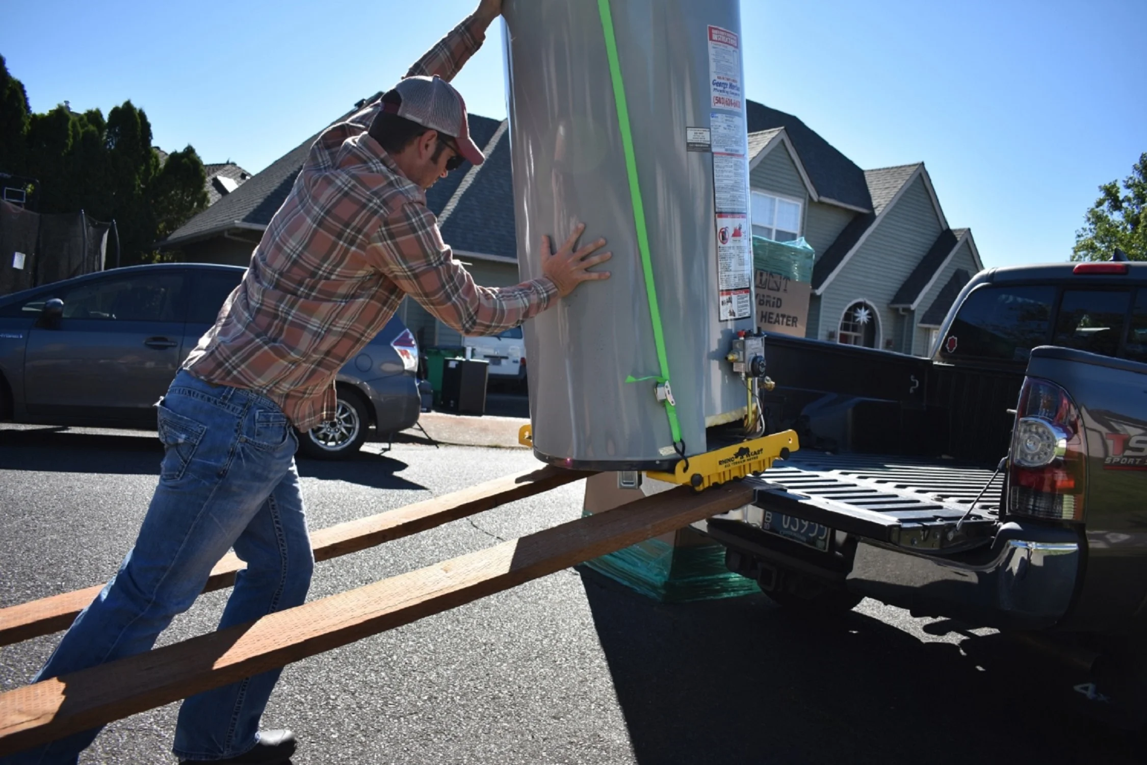 Rhino Cart All Terrain 1100 lbs. Capacity Moving Cart for Appliances and Furniture