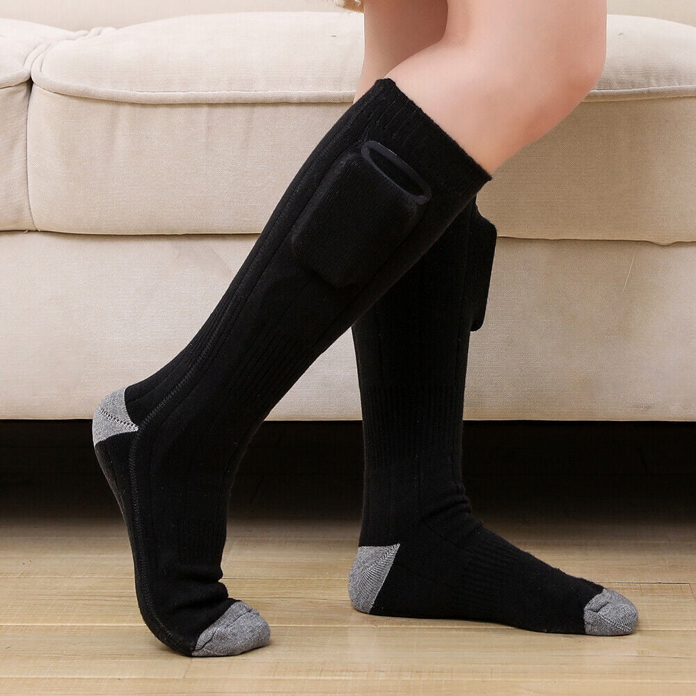 kydely High-Grade Heating Winter Warm Rechargeable Battery Electric Heated Socks Hunting Socks