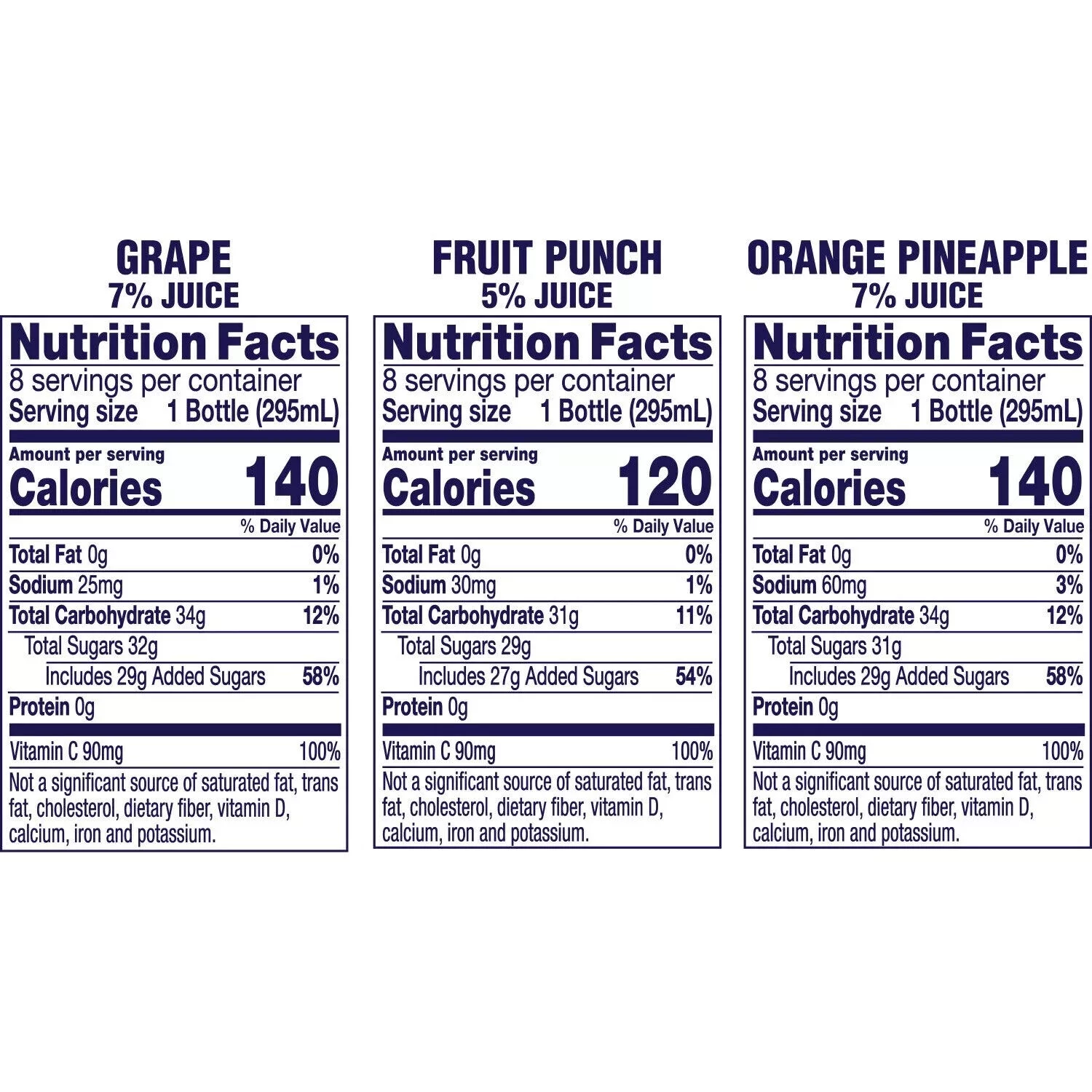 24 PACK - Welch‘s Variety Pack Grape  Fruit Punch  Orange Pineapple (10 fl. oz.)
