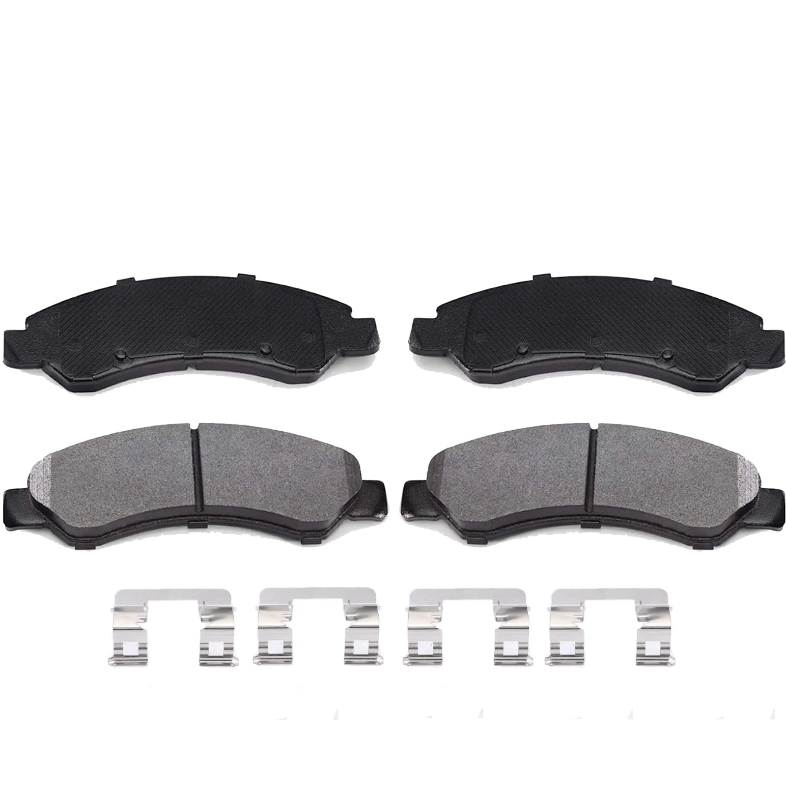 Homhougo—Garvee Rear Brake Pads, 4Pcs Premium Ceramic Replacement Brake Pads Set for 2007-13 Acura MDX, 2010-2013 ZDX, 2011-2017 Honda Odyssey, 2009-2011 Pilot