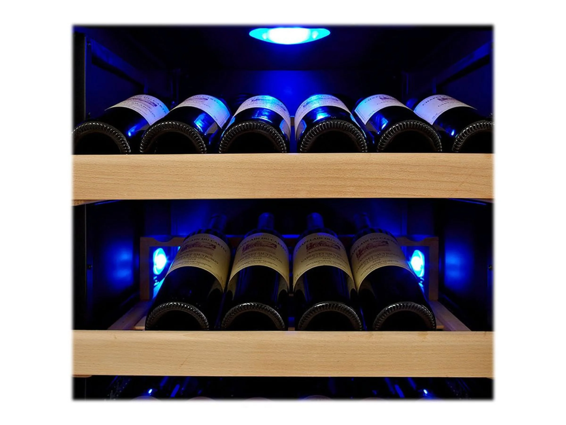 Kingsbottle 131-Bottle 1Temp Wine Fridge, Black