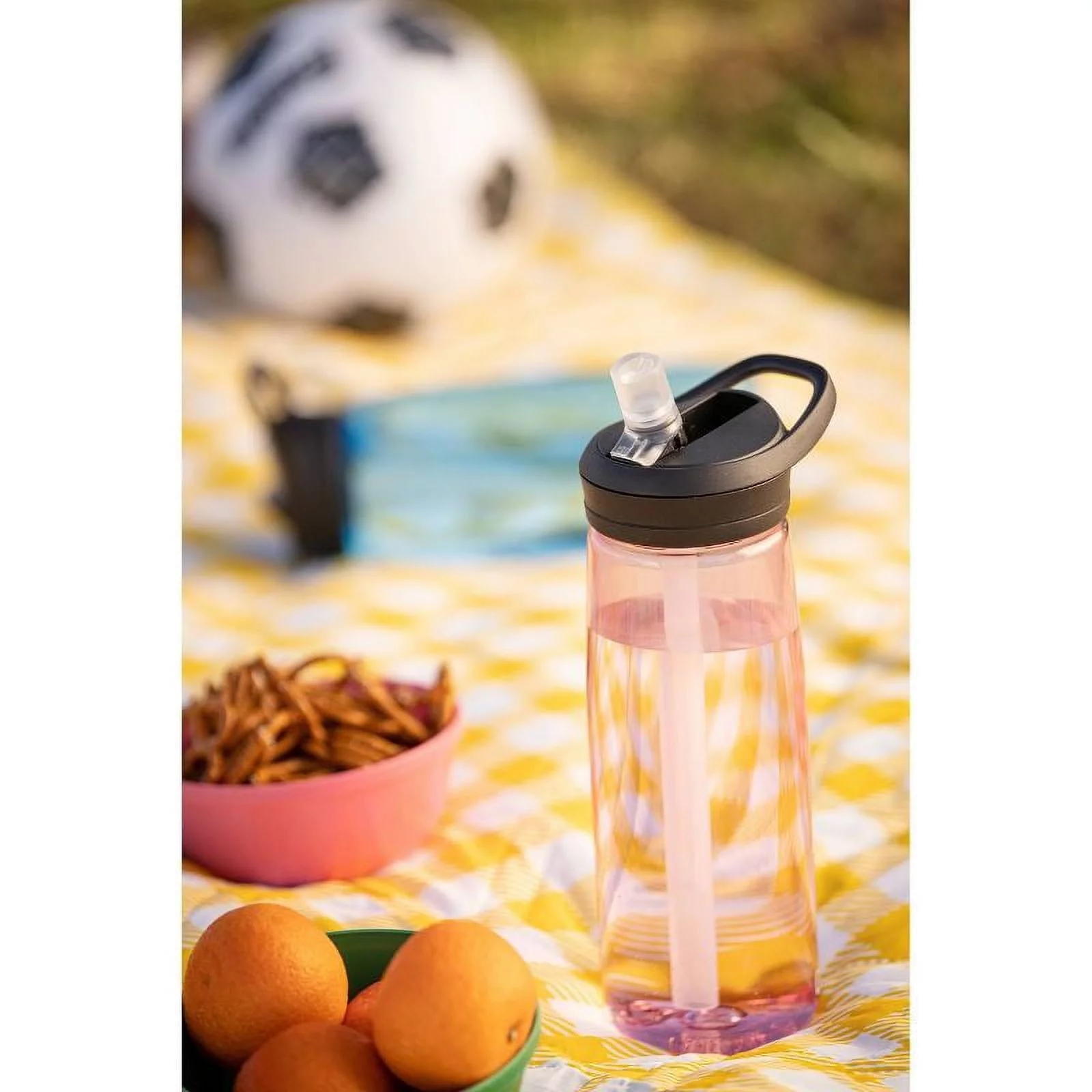 CamelBak Eddy+ 25oz Lightweight and Durable Tritan Renew Water Bottle, Pink