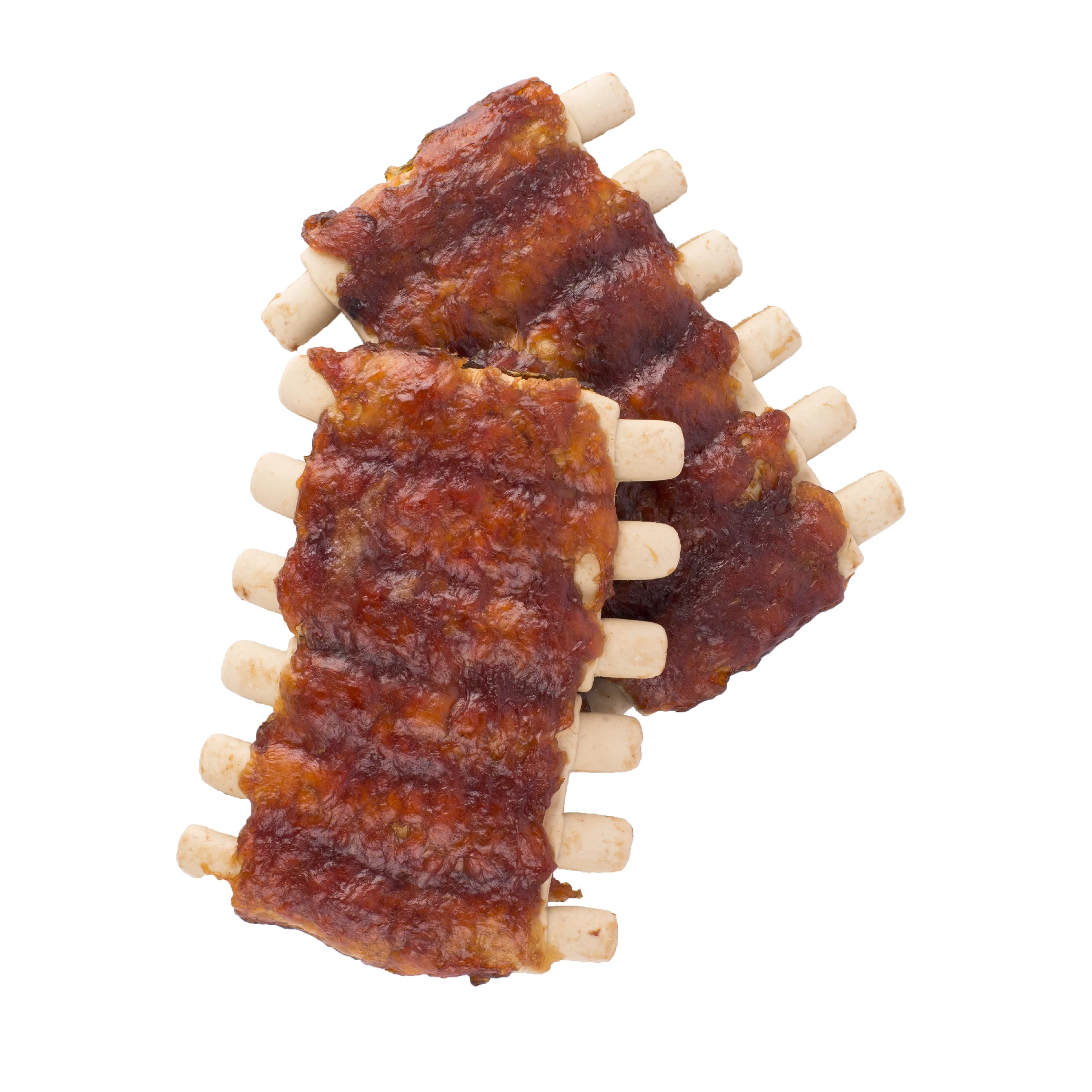 DreamBone Grill Masters Ribs Rawhide-Free Dog Chews, 7 Full Racks