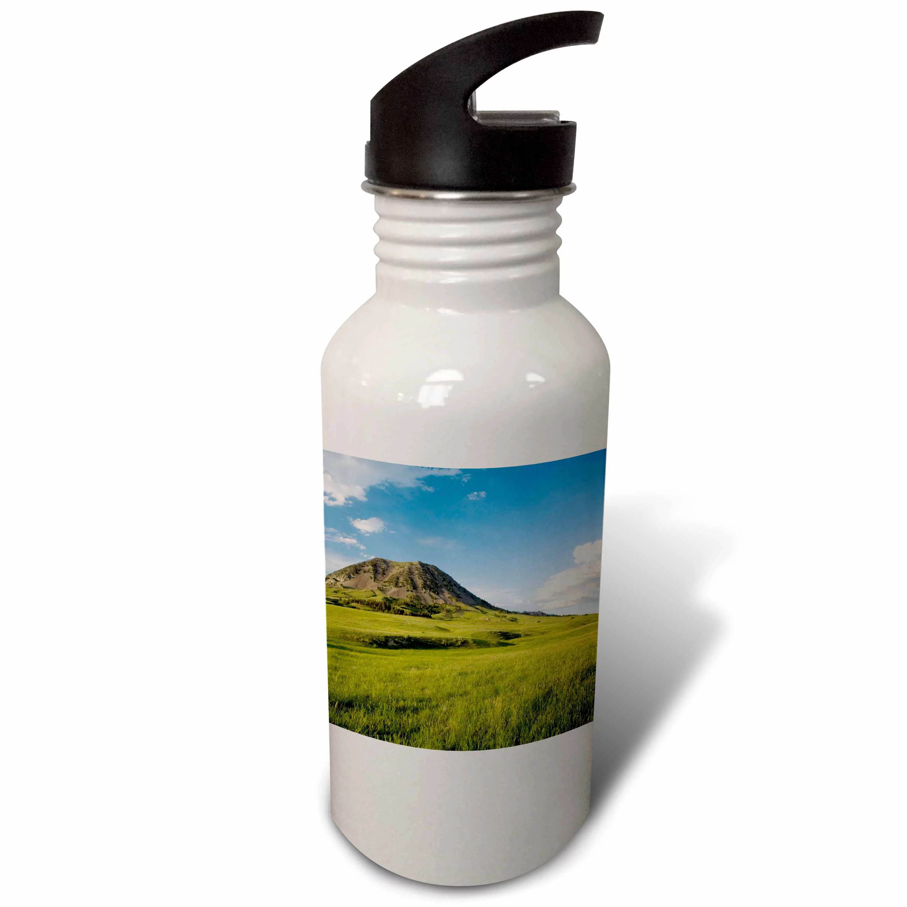 Bear Butte State Park near Sturgis South Dakota - US42 CHA0030 - Chuck Haney 21 oz Sports Water Bottle wb-94295-1