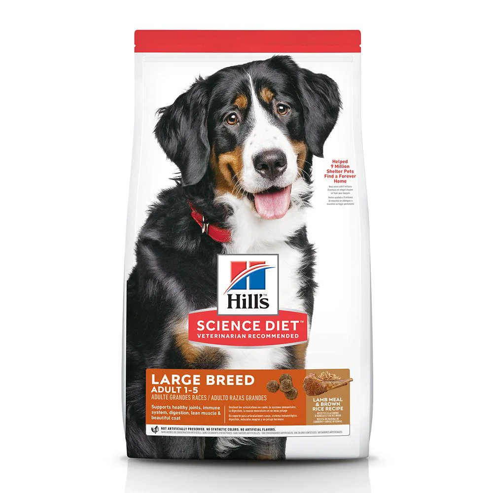 Hill's Science Diet Large Breed Adult Lamb and Brown Rice Recipe Dry Dog Food