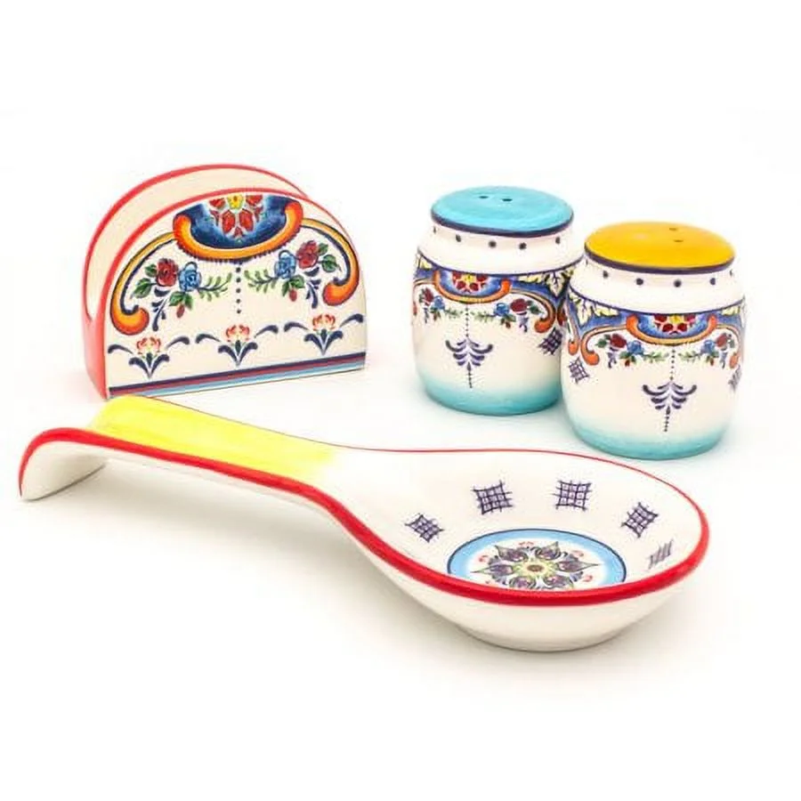 Zanzibar 4 Piece Napkin Holder Set