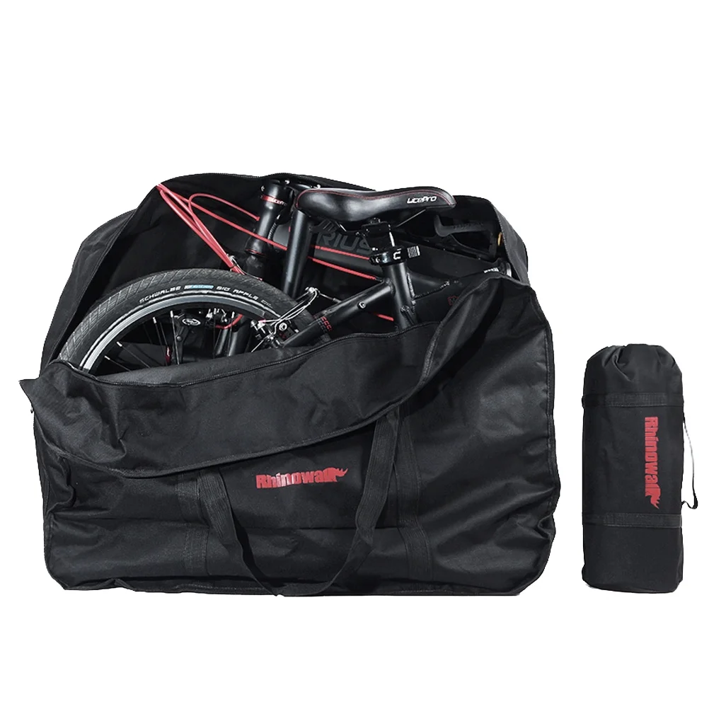 Practical Packed Car Thickened Bag Folding Bike Carrying Pouch Loading Vehicle Carrying Bag Folding Bike Bag for Camping Outdoor