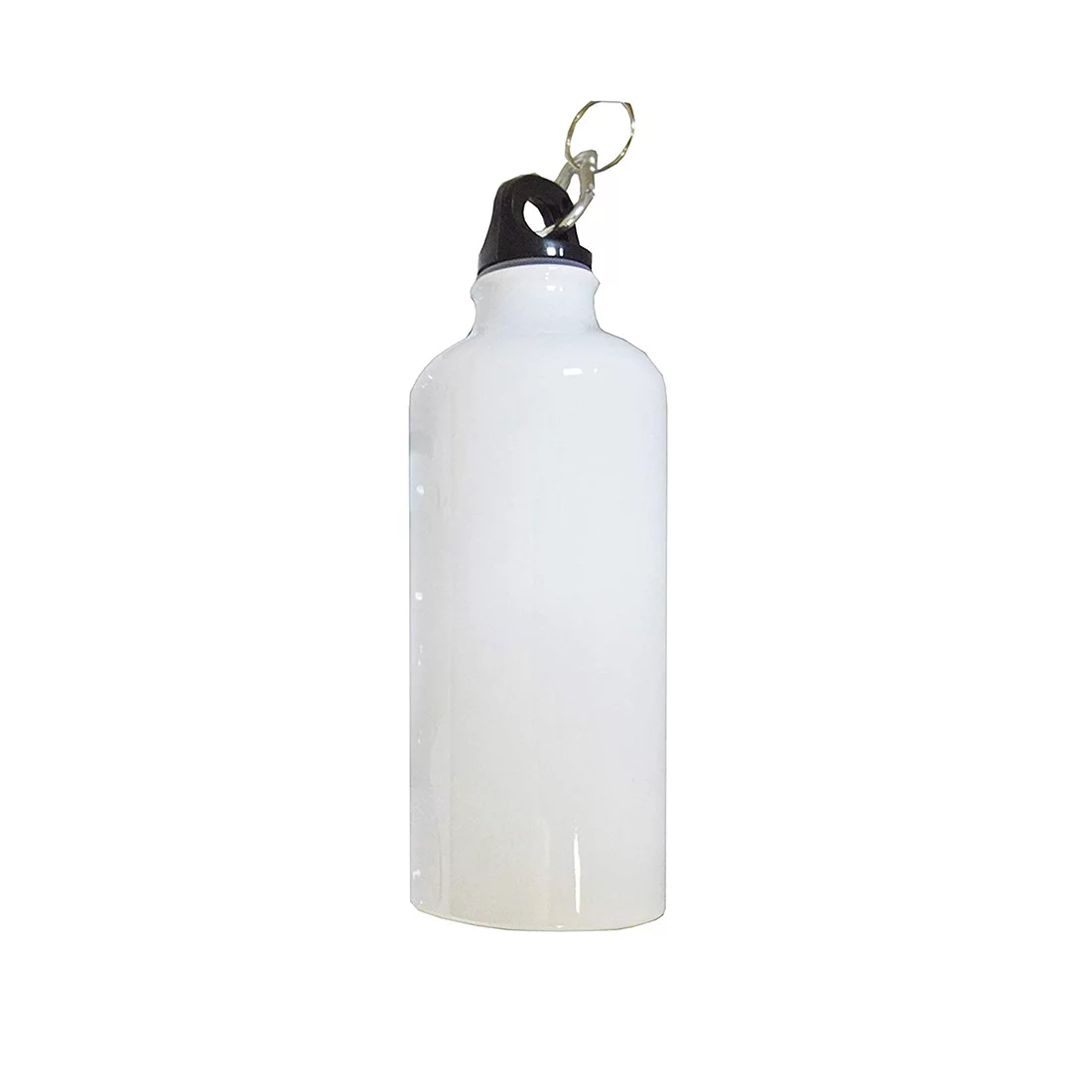 PreAsion 50pcs 750ml Water Bottle with Safe Lock Aluminium White