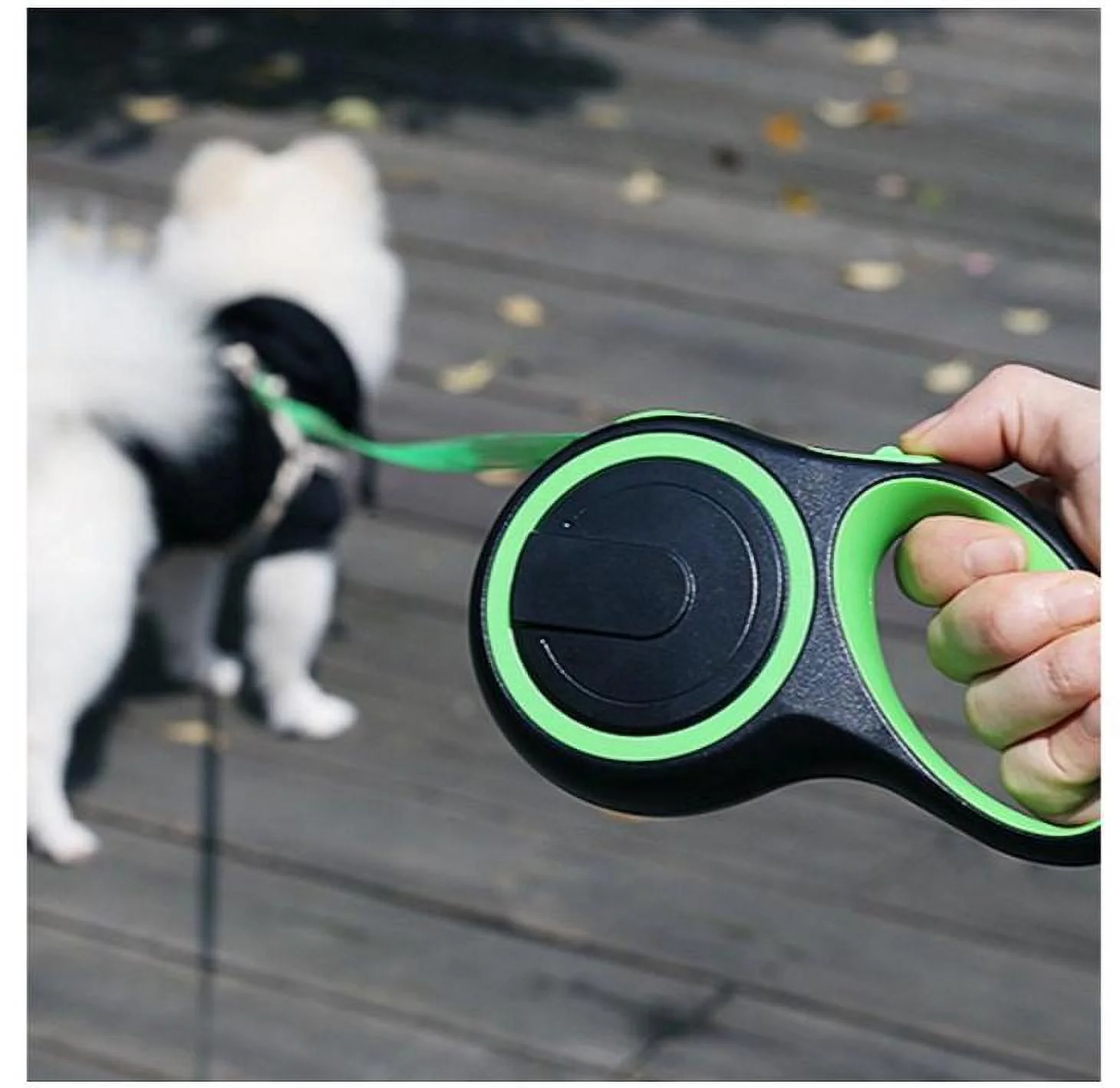 Gespout Pet Automatic Retractable Leash, Retractable Dog Leash, Pet Travel Leash Pink L