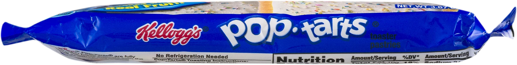 Pop-Tarts Frosted Blueberry Toaster Pastries, 2 count, 3.3 oz