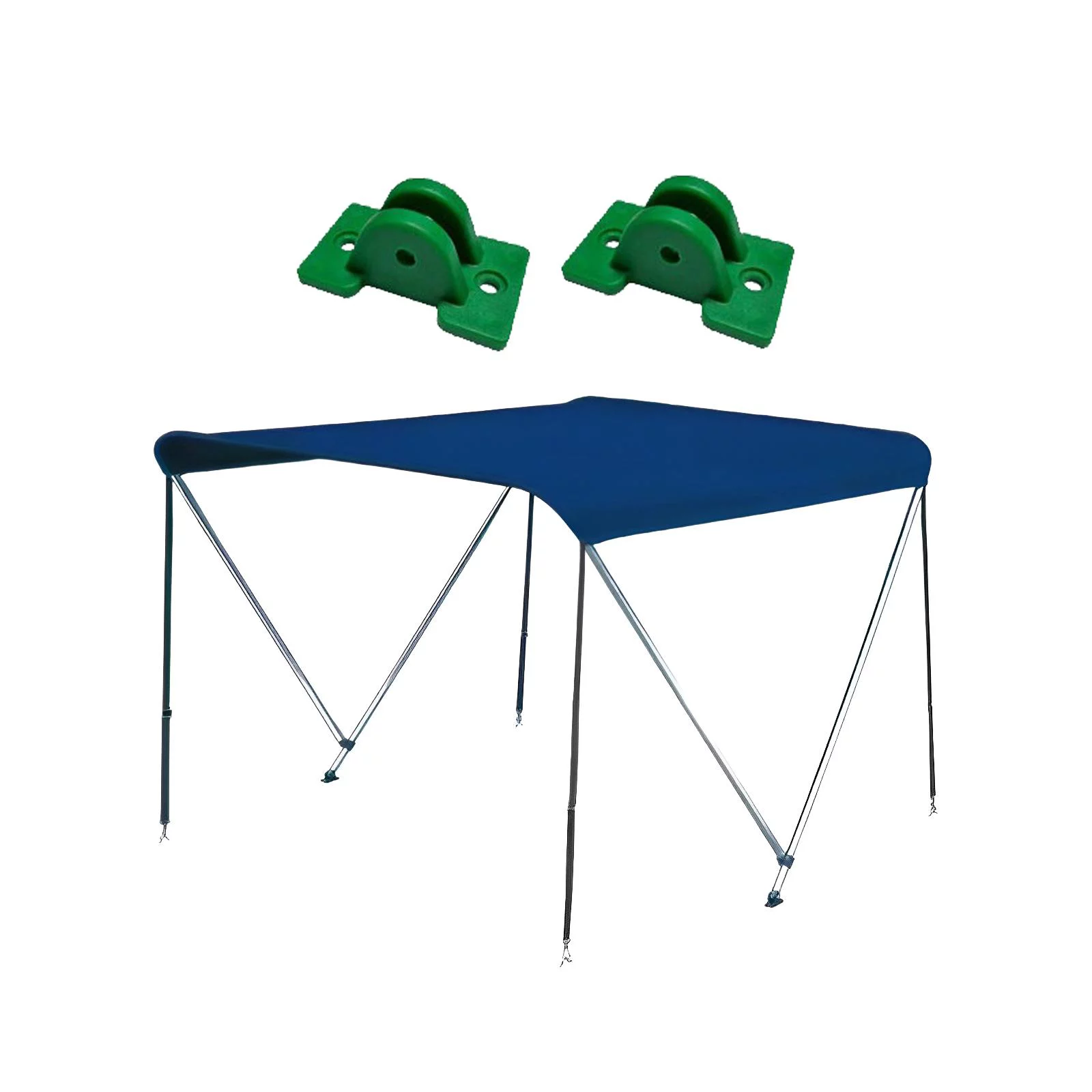 Boat Canopy Kayak Awning Shelter with Frame Hardware Universal Boat Cover Bimini Canopy with Base