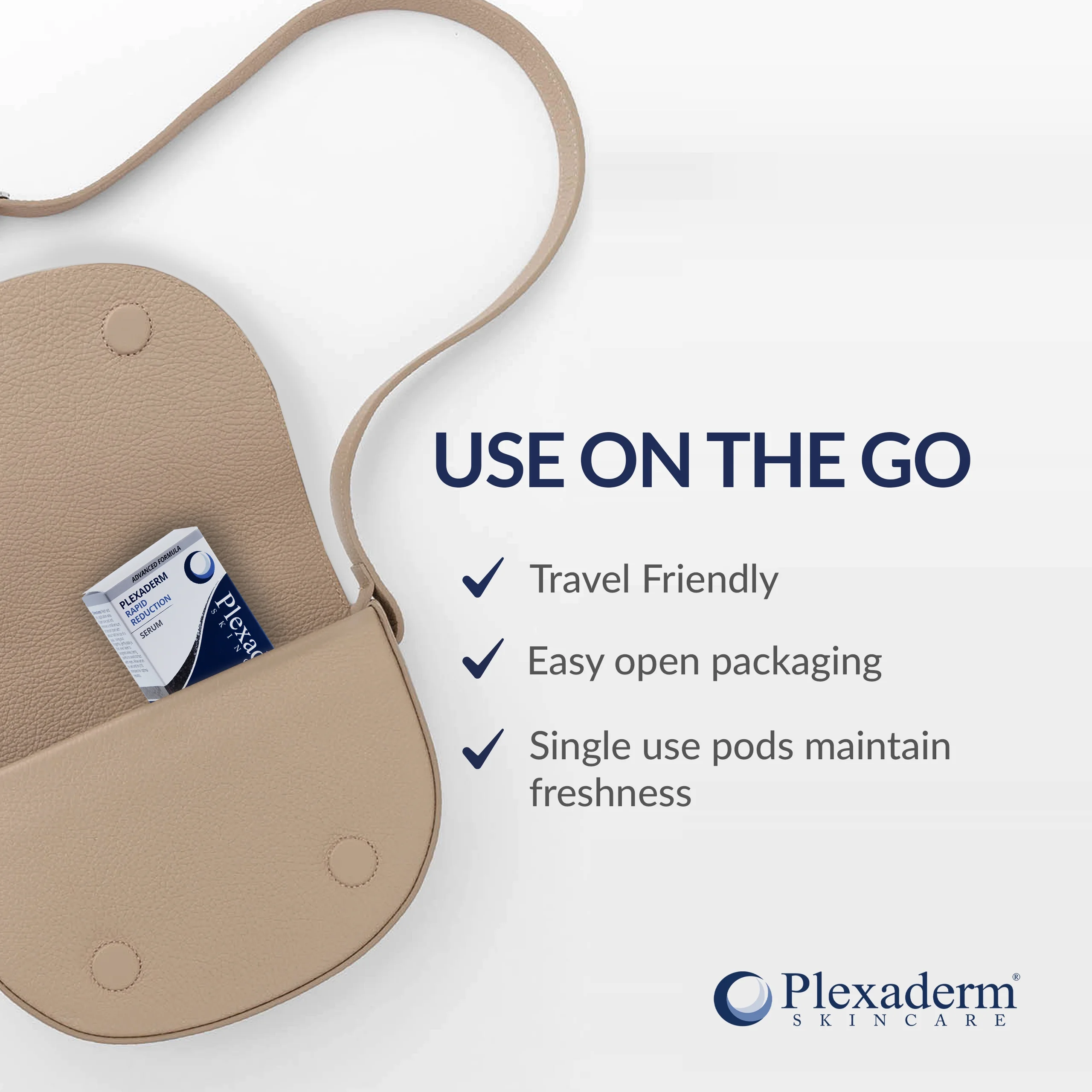 Plexaderm Rapid Reduction Serum - New Single Use Pods - Age-Defying Eye Treatment - Reduce the Look of Under-Eye Bags & Wrinkles, Diminish the Appearance of Dark Circles, Fine Lines &a