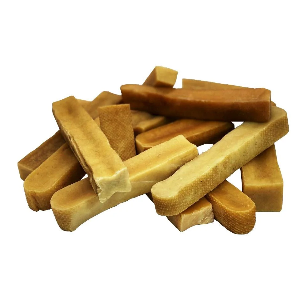 Doggo Dog Chew, Natural Himalayan Yak Cheese Long Lasting Chew, Medium, 3 Pound (18 Pieces)