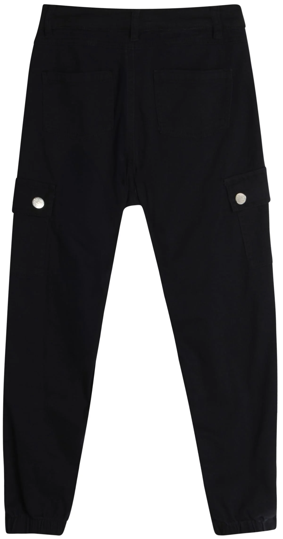 Real Love Girls' Pants - Casual Twill Cargo Jogger Pants - Lightweight Cargo Pants with Pockets (7-16)