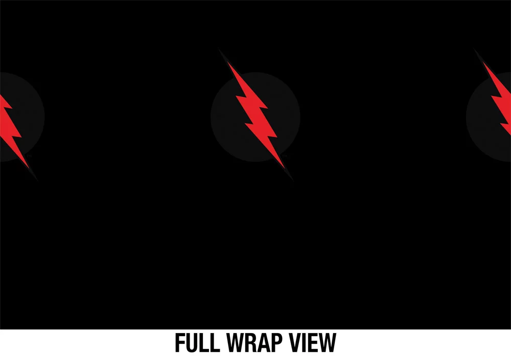 DC Flash - Logo Official Reverse Flash Logo 18 oz Insulated Water Bottle, Leak Resistant, Vacuum Insulated Stainless Steel with 2-in-1 Loop Cap