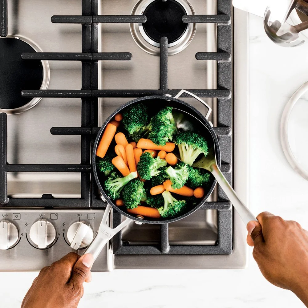 Premium Nest System 4-Piece Cookware Set - Gray