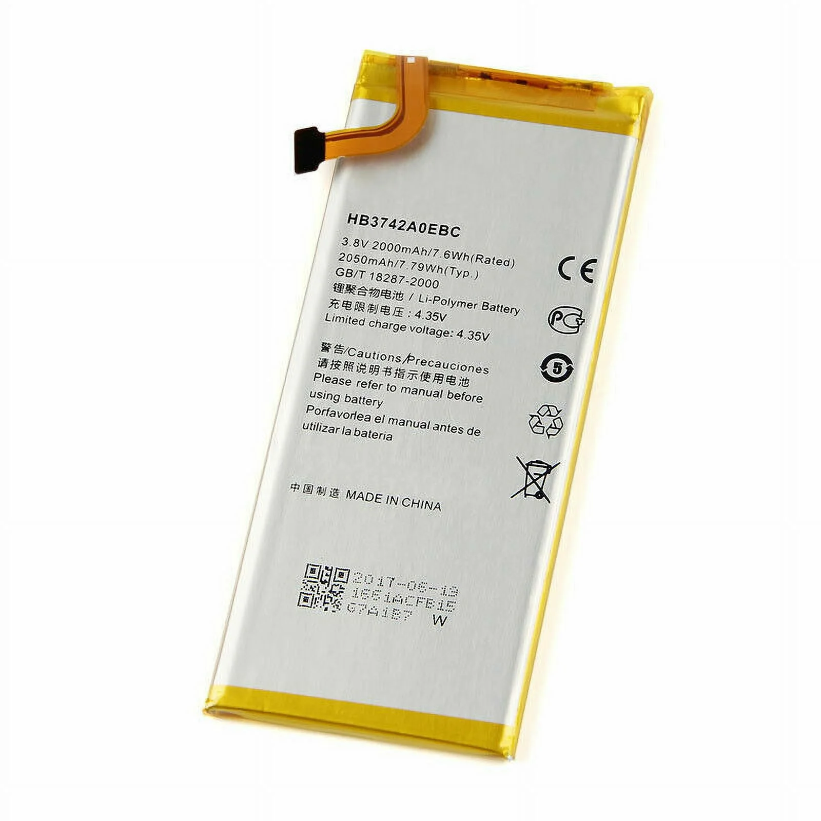 Huawei Ascend P6 G620-A2 Pronto H891L Replacement Battery HB3742A0EBC Tools P 6