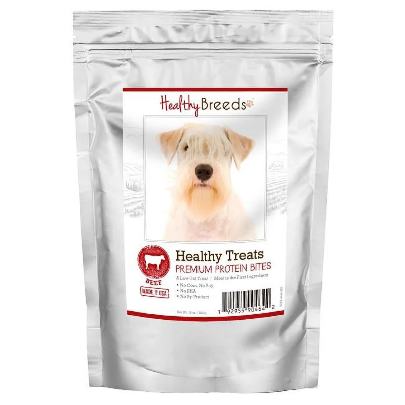Sealyham Terrier Healthy Treats Premium Protein Bites Beef Dog Treats, 10 oz