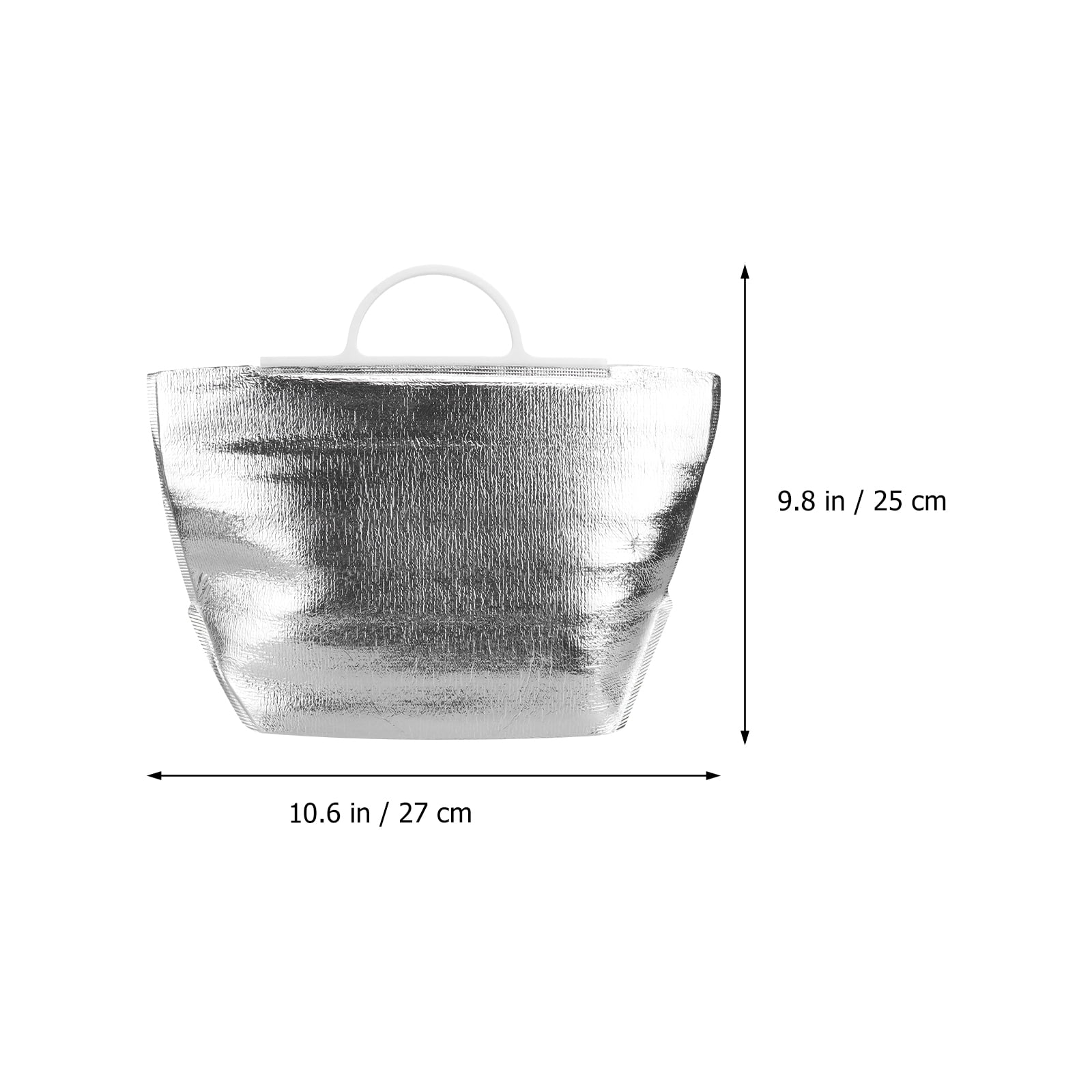 10PCS Tote Food Insulation Bag Disposable Food Storage Bag Portable Food Freshness Protection Bag Thicken Food Storage Bag Heat
