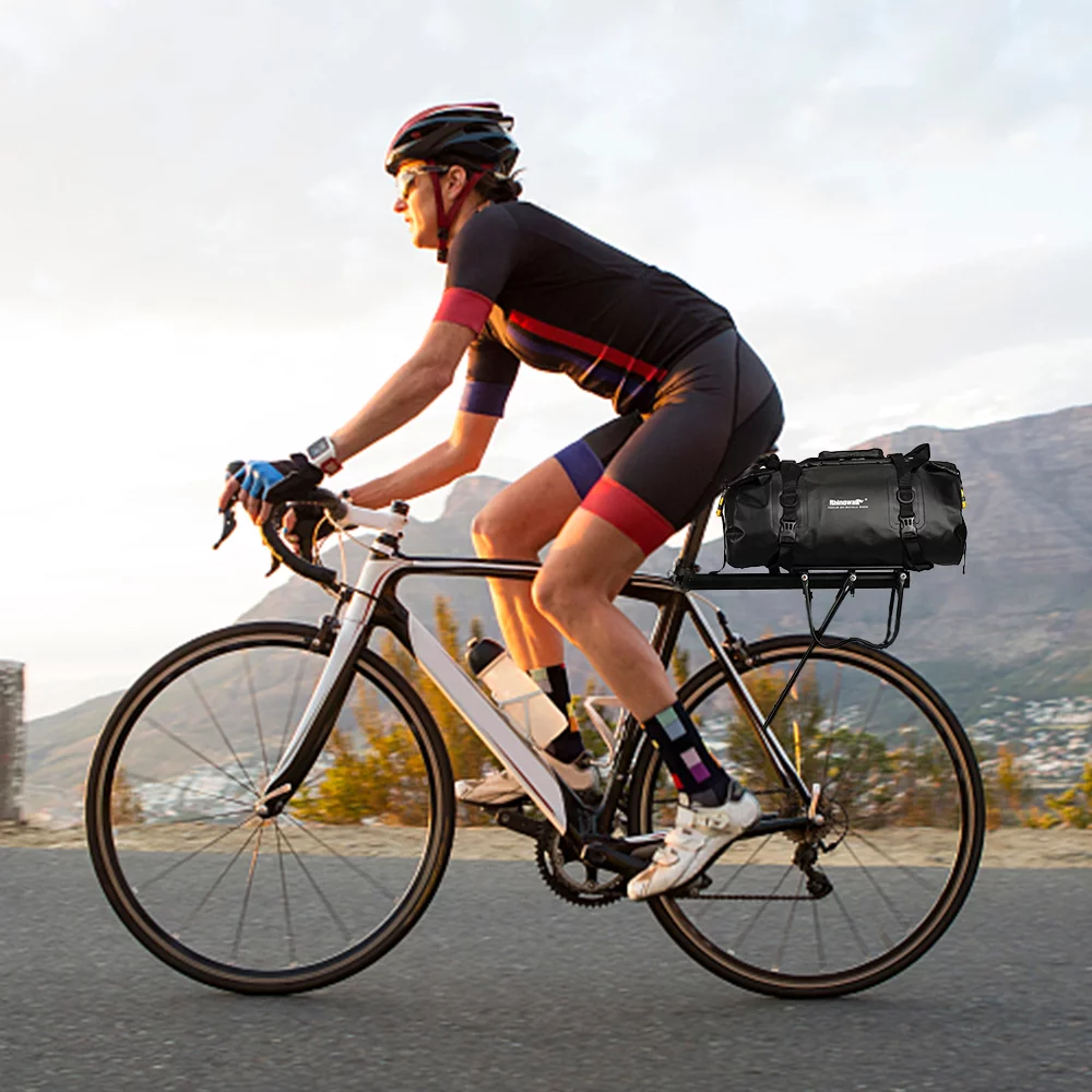 Rhinowalk Bike Pannier,Duffel Rear Seat Rear Seat Bike Waterproof Duffel 20l Seat BikeHuiop Buzhi Zdhf