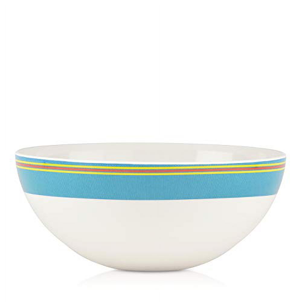 Dansk Cabana Striped Serving Bowl 10″X4″