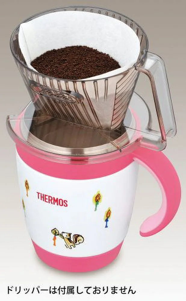 THERMOS Vacuum insulation mug 270ml Squirrel JCV-270 RS// Drinking