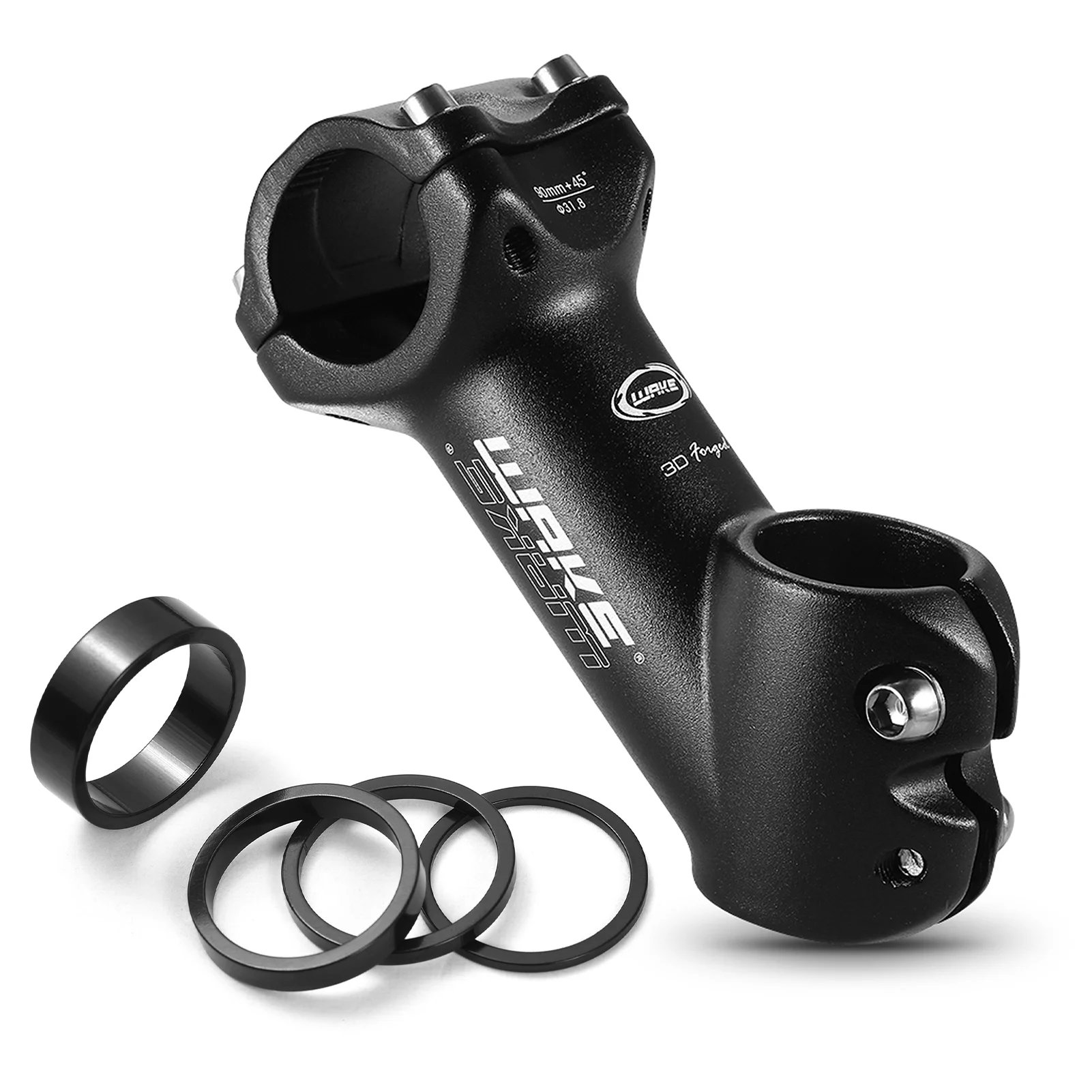 WAKE Insulation bag,Stem Road Bike Stem 31.8mm With Bike C Stem Mountain Bike Stem Mtb 31.8mm With Headset Bike Stem Road Bike Clamp Stem Handlebar Mountain Bike Iuppa Adben Papapi