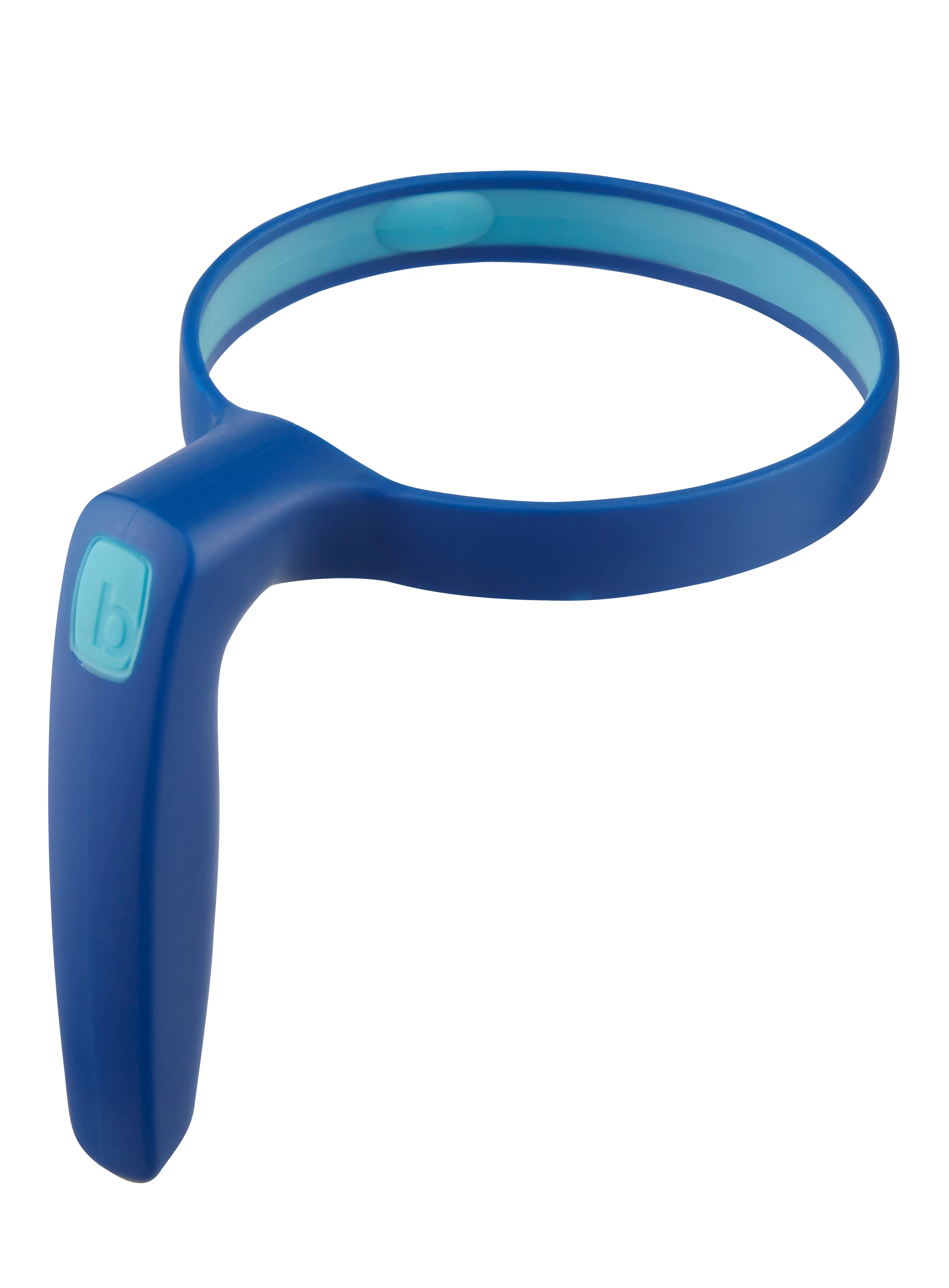 bubba Stainless Steel Envy S Tumbler with Handle, Rubberized Bumper in Blue, 32 oz