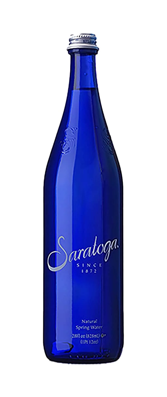 Saratoga - Still - Natural Spring Water - 28 oz (6 Glass Bottles)