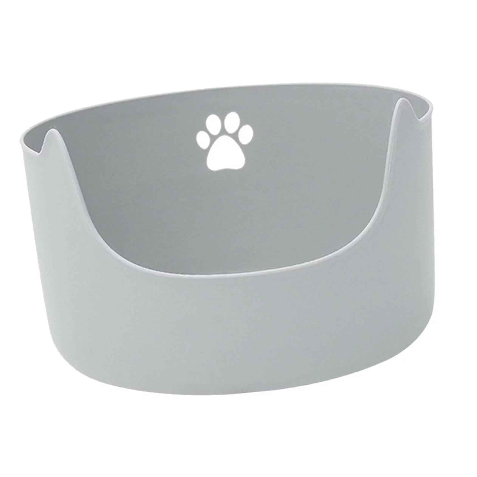 Open Top Pet Litter Tray Cat Durable Cat Litter Tray Cat Sand