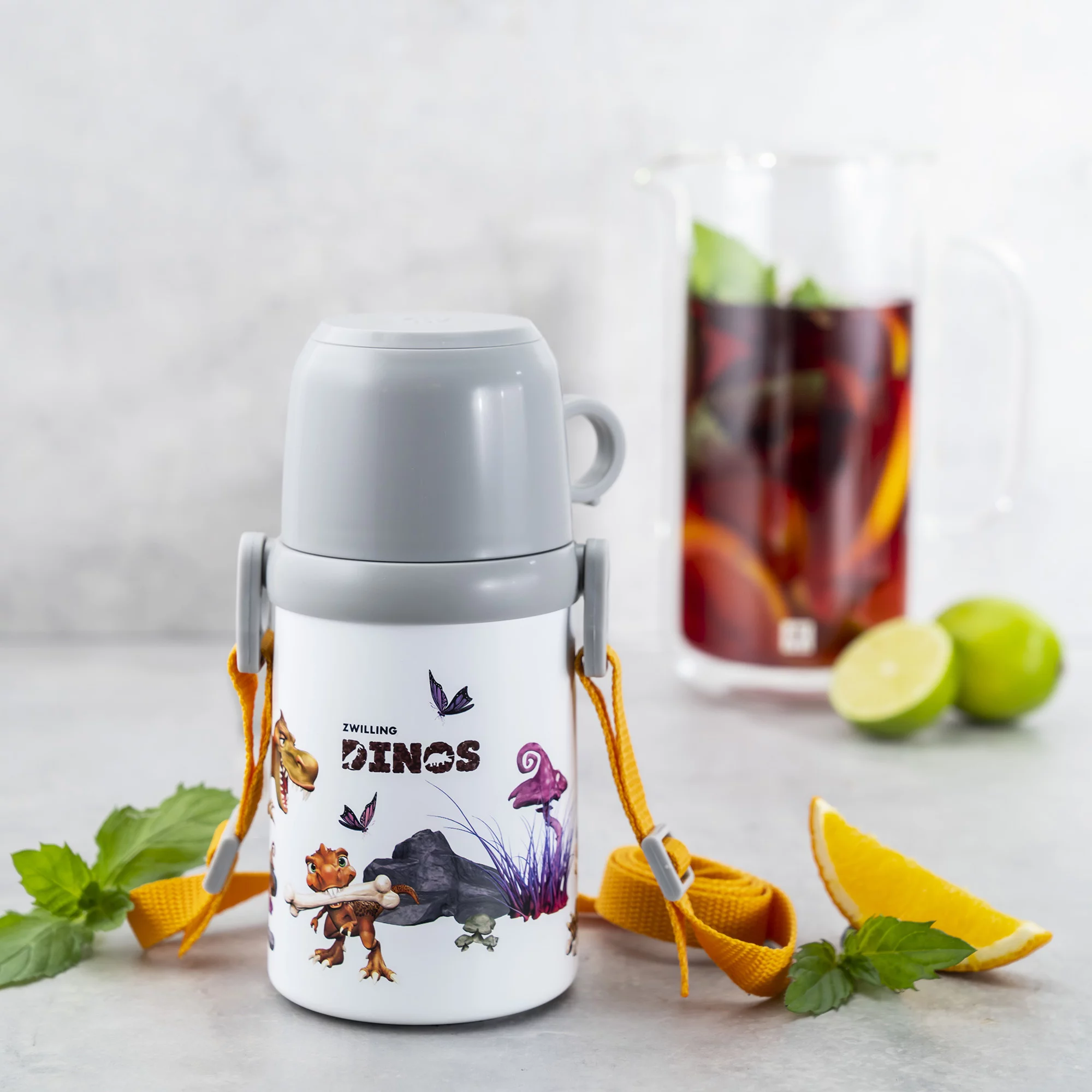 ZWILLING DINOS 12.8-ounce Thermo Bottle with Cup