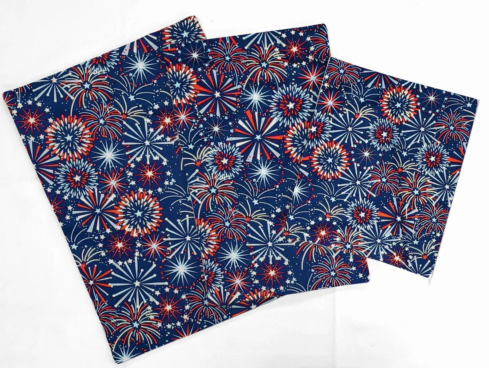 Americana Countertop Appliance Slider Mats by Penny's Needful Things (Fireworks) 3-Pack
